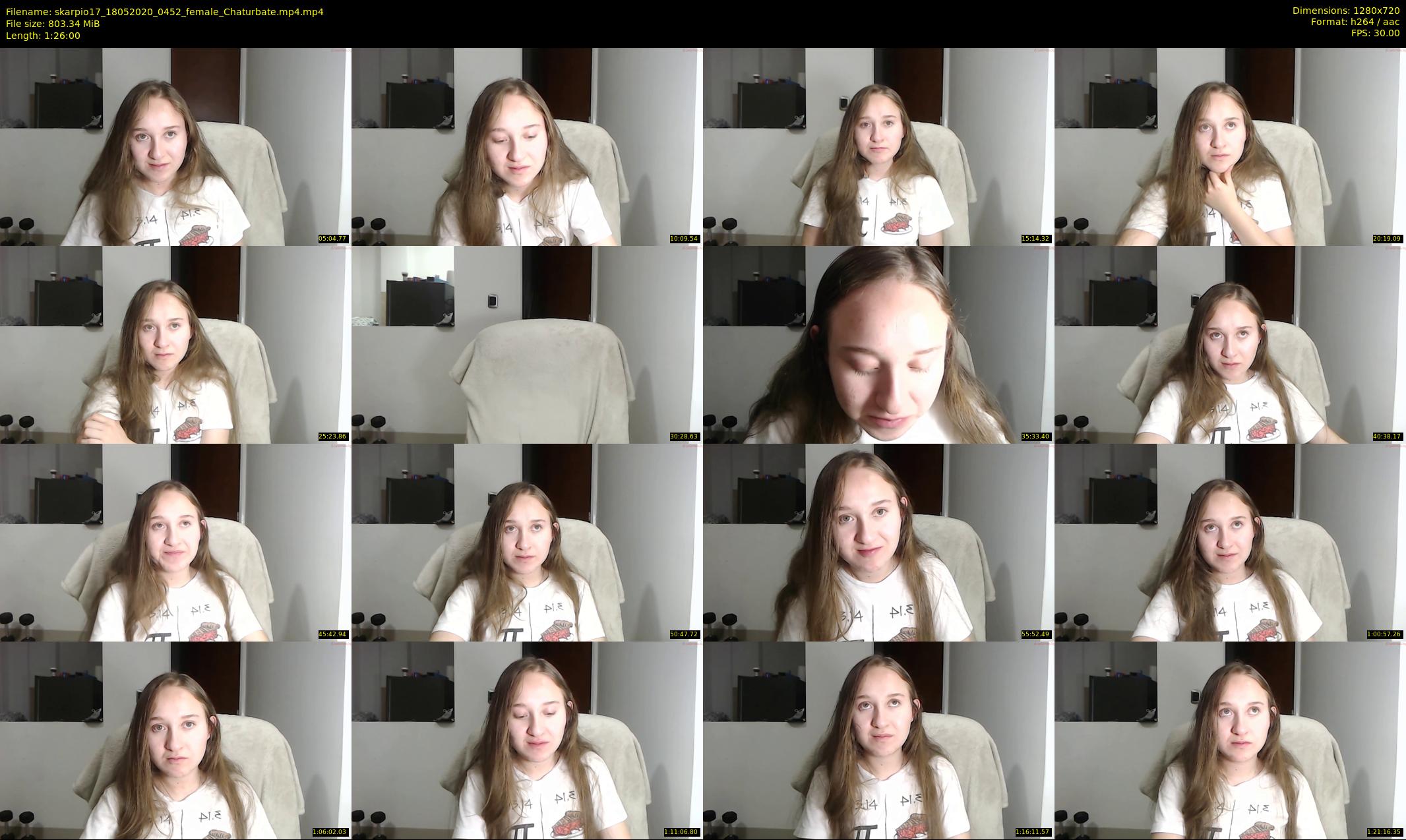 skarpio17 — 86 minute Chaturbate female cam show recording, 720p, May 18, 2020