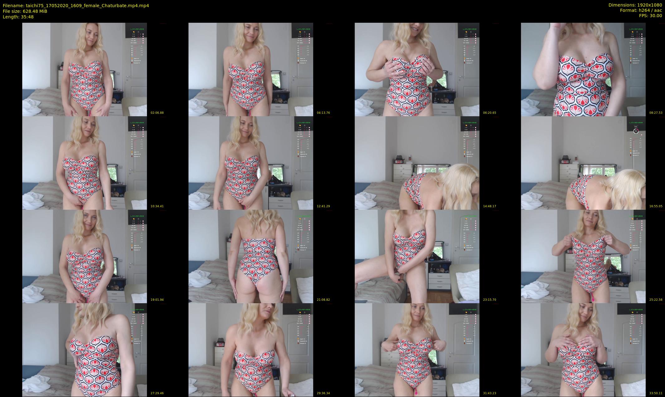 taichi75 — 36 minute Chaturbate female cam show recording, 1080p, May 17, 2020