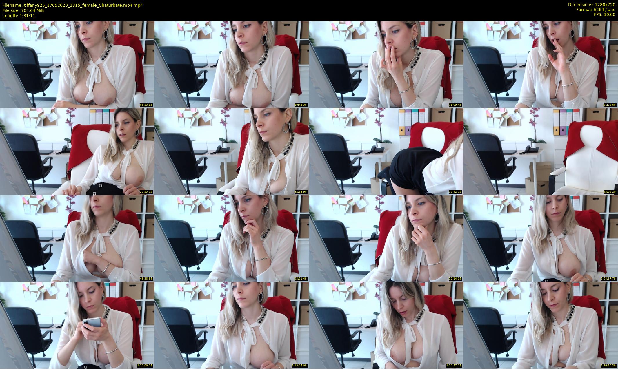 tiffany925 — 92 minute Chaturbate female cam show recording, 720p, May 17, 2020