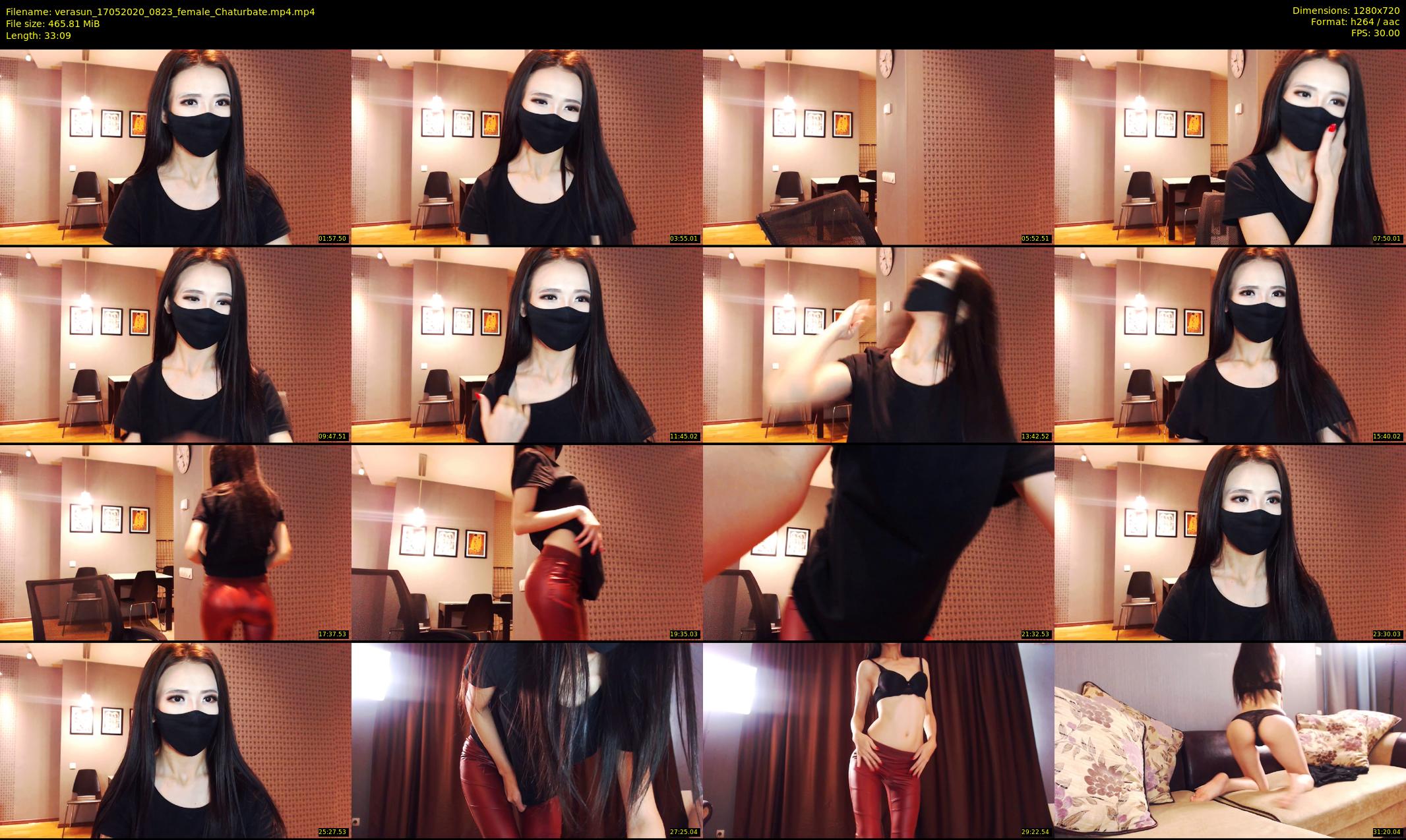 verasun — 34 minute Chaturbate female cam show recording, 720p, May 17, 2020