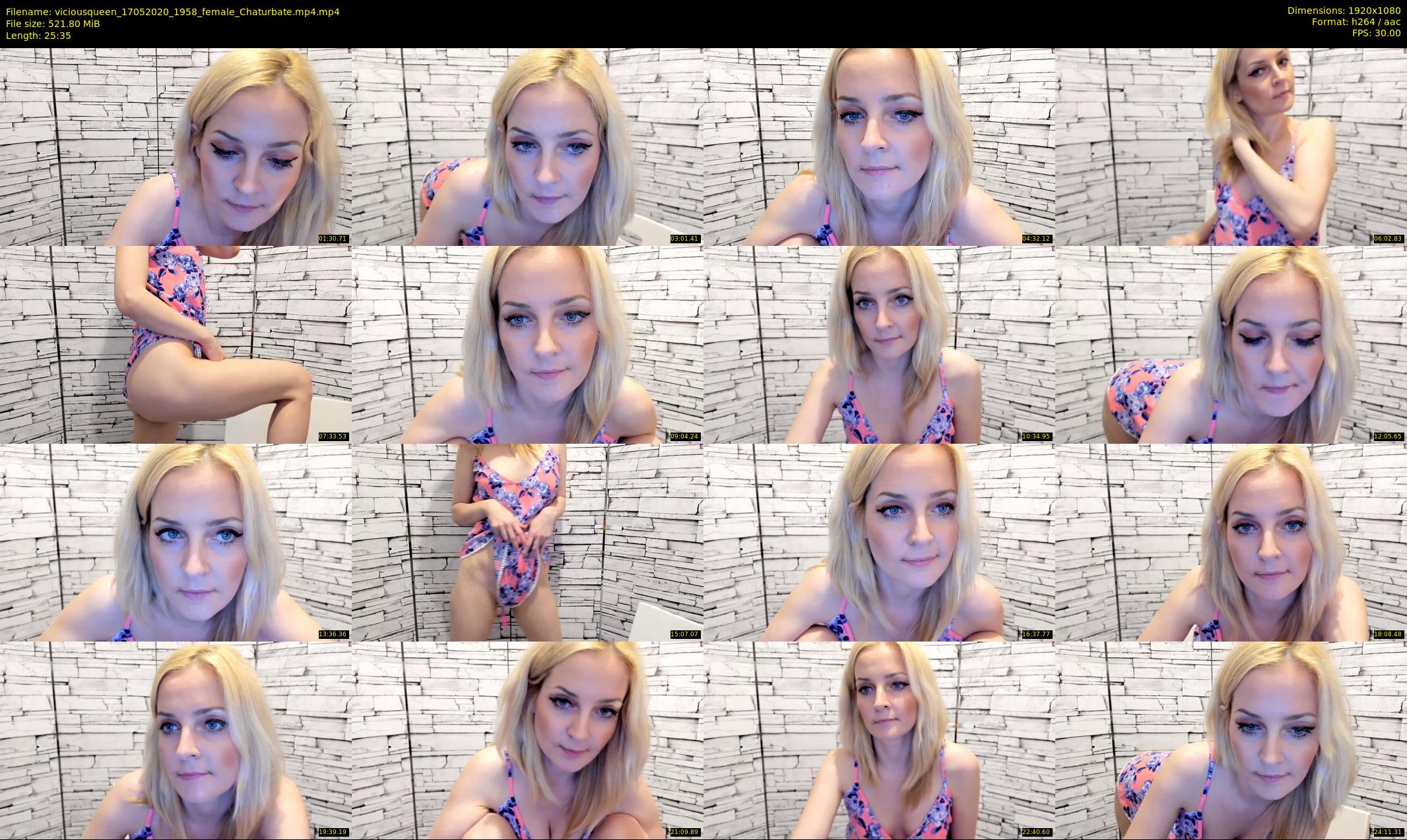 viciousqueen — 26 minute Chaturbate female cam show recording, 1080p, May 17, 2020