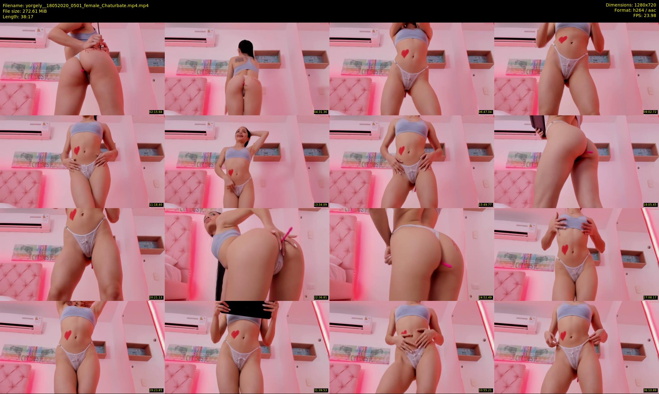 yorgely_ — 39 minute Chaturbate female cam show recording, 720p, May 18, 2020