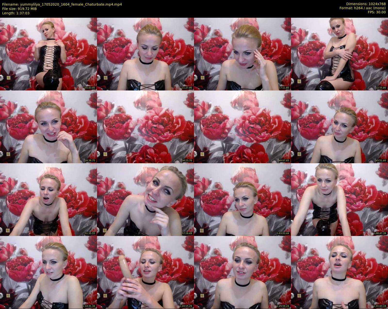 yummylilya — 98 minute Chaturbate female cam show recording, 720p, May 17, 2020