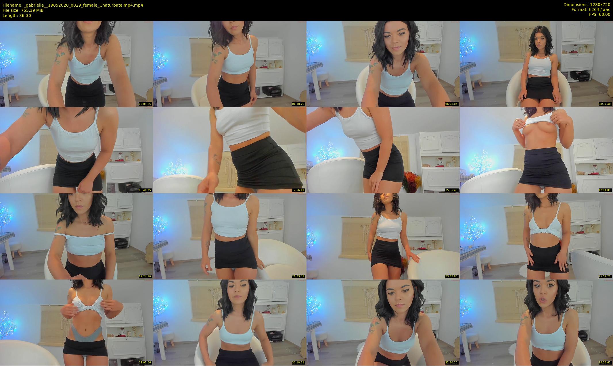 _gabrielle_ — 37 minute Chaturbate female cam show recording, 720p, May 19, 2020