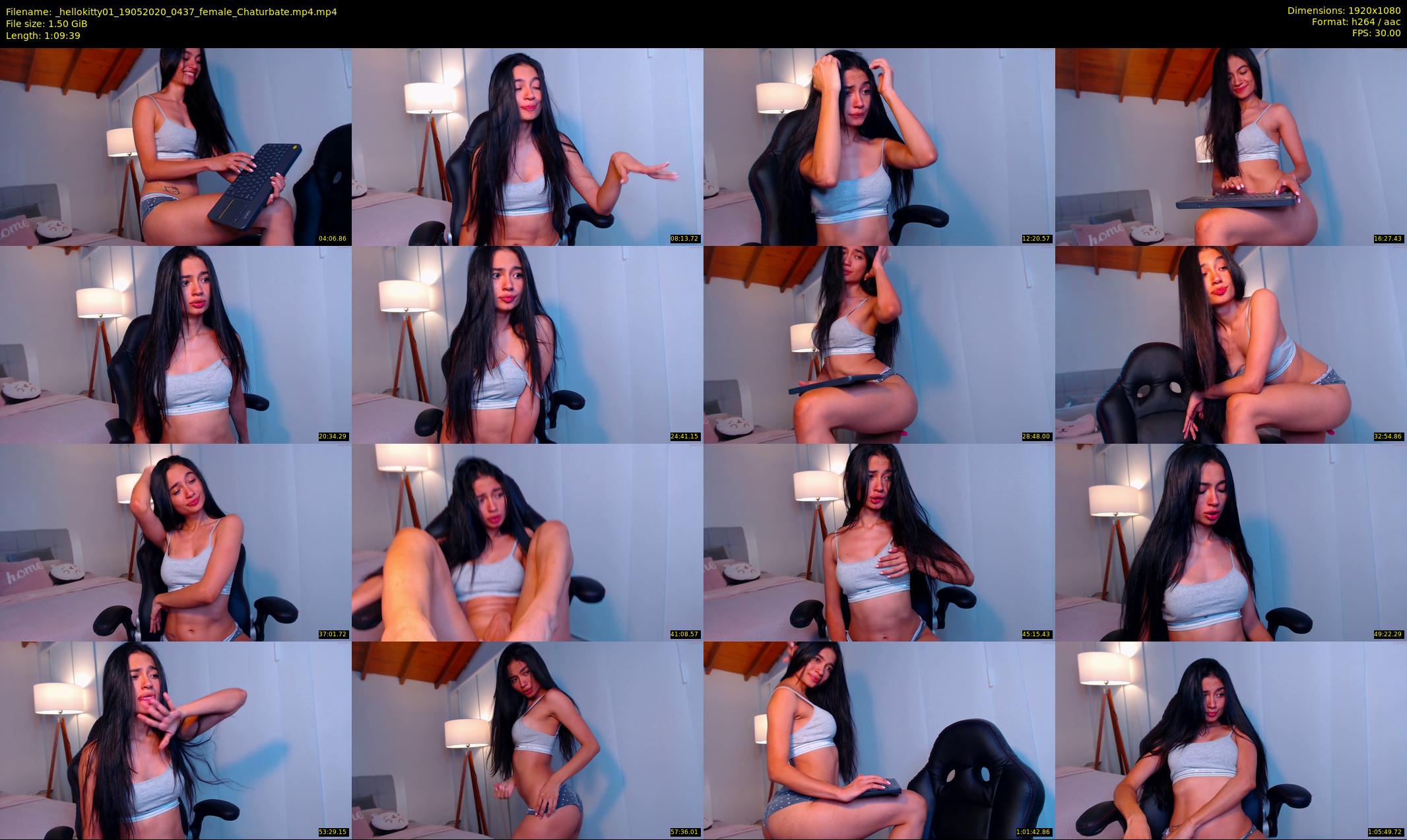 _hellokitty01 — 70 minute Chaturbate female cam show recording, 1080p, May 19, 2020