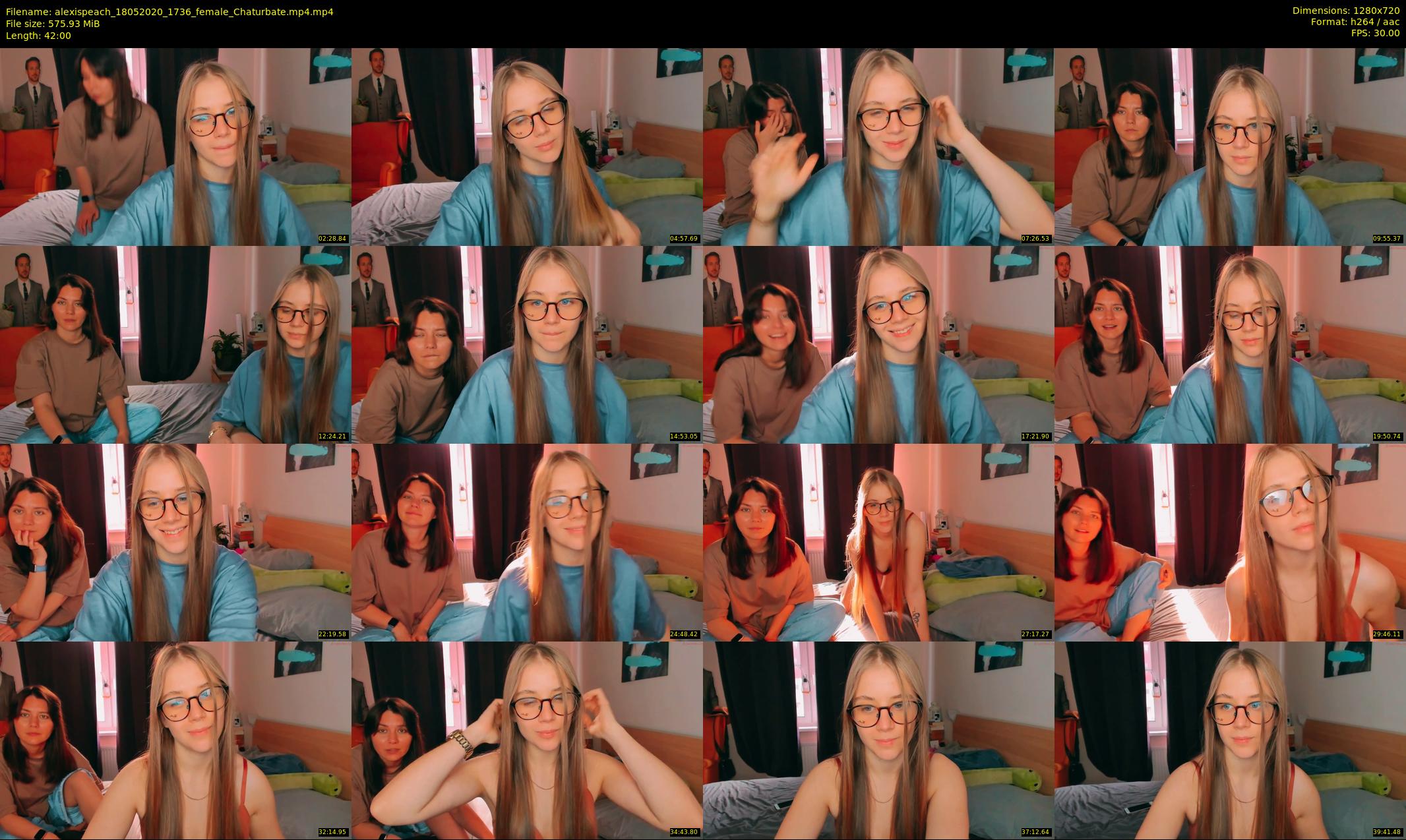 alexispeach — 42 minute Chaturbate female cam show recording, 720p, May 18, 2020