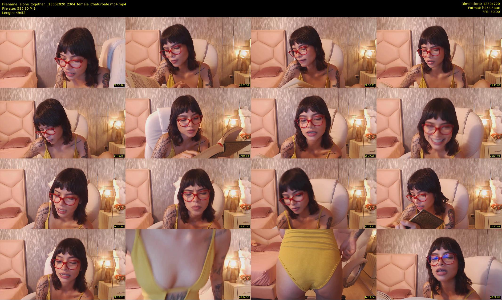alone_together_ — 50 minute Chaturbate female cam show recording, 720p, May 18, 2020