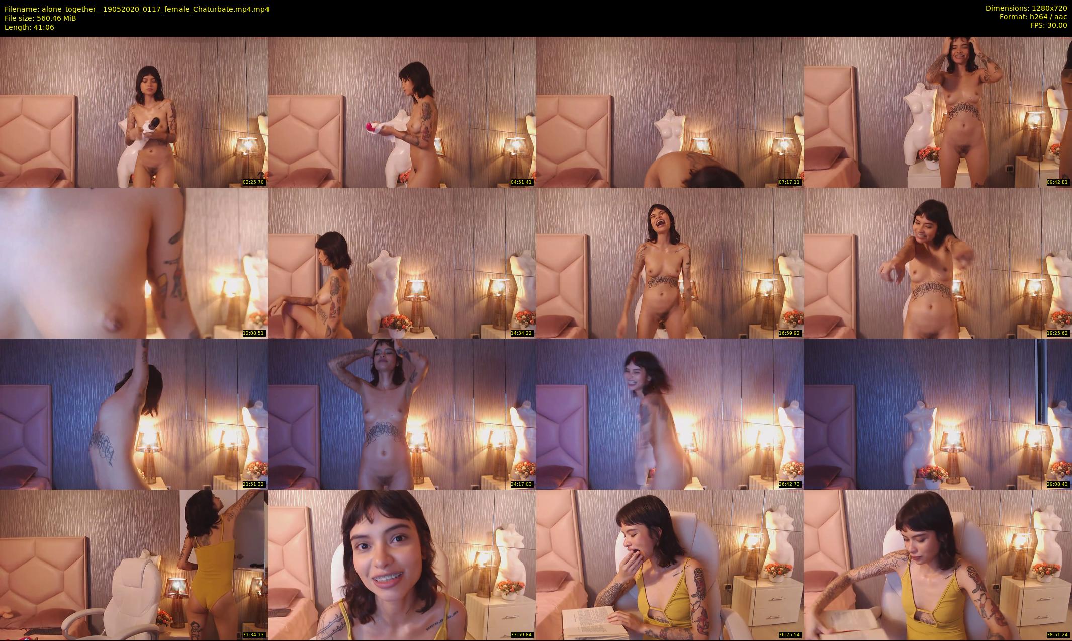 alone_together_ — 42 minute Chaturbate female cam show recording, 720p, May 19, 2020