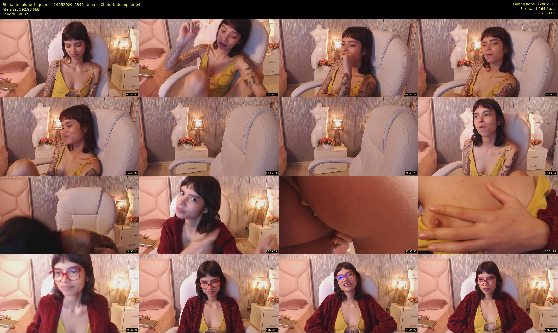 alone_together_ — 51 minute Chaturbate female cam show recording, 720p, May 19, 2020