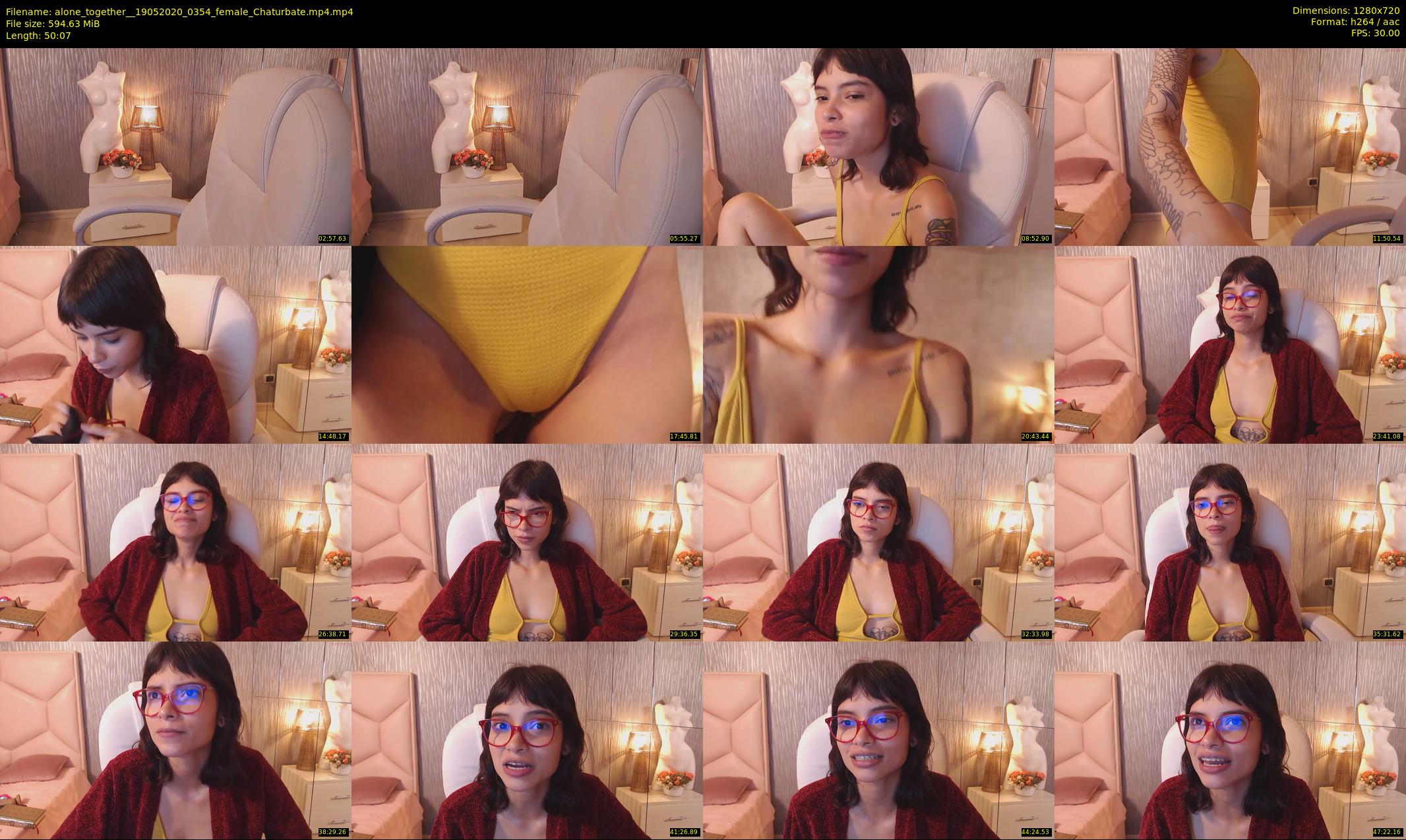 alone_together_ — 51 minute Chaturbate female cam show recording, 720p, May 19, 2020