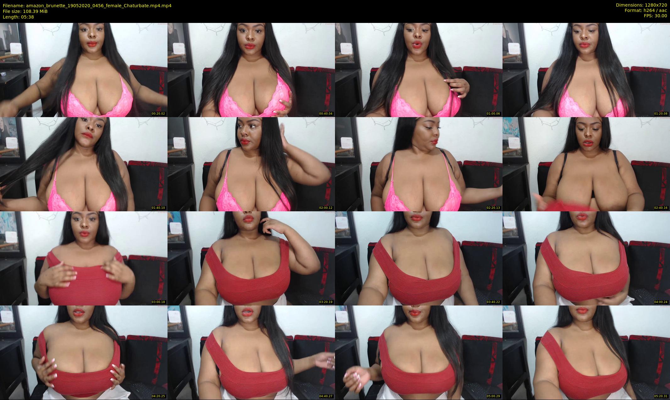 amazon_brunette — 6 minute Chaturbate female cam show recording, 720p, May 19, 2020