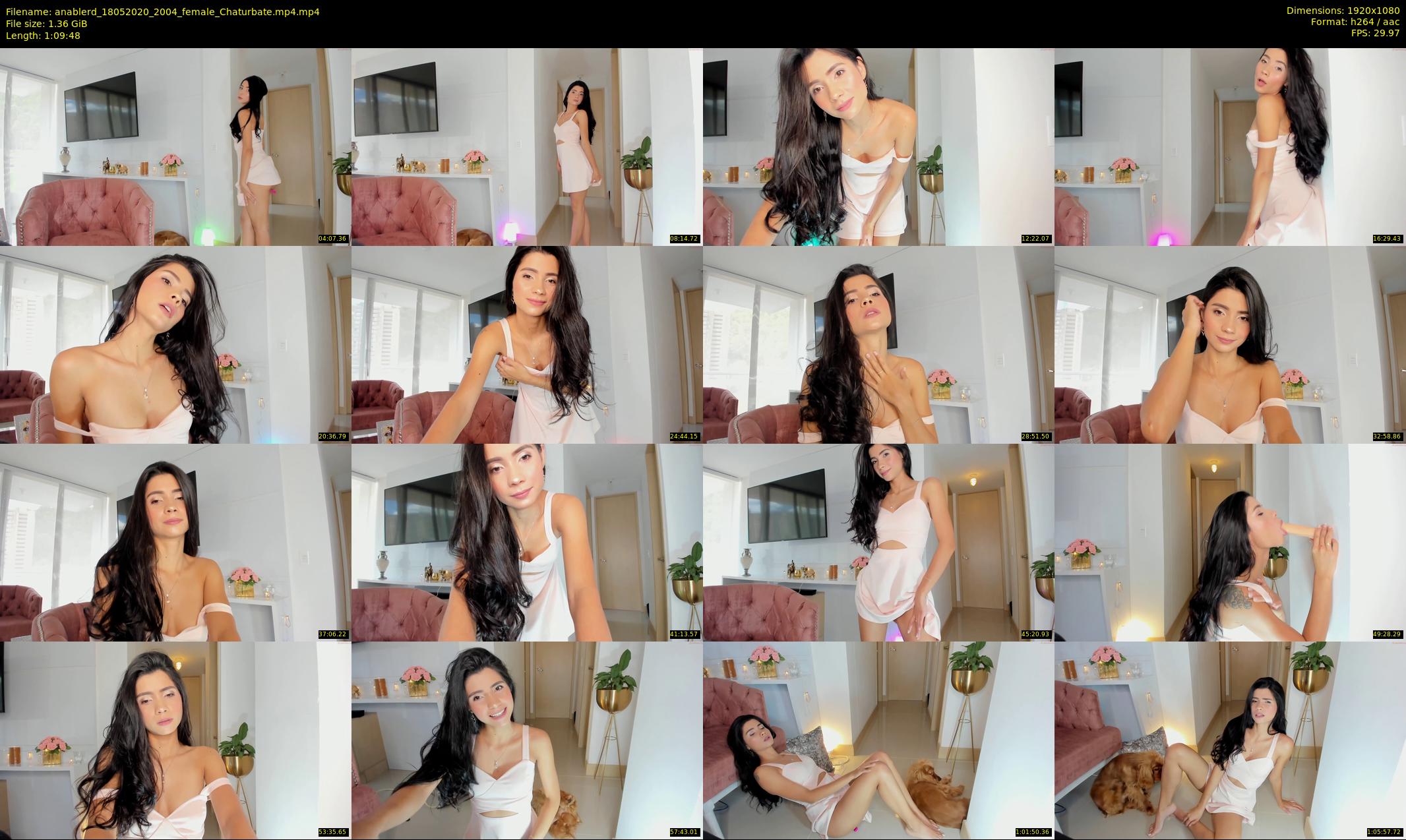anablerd — 70 minute Chaturbate female cam show recording, 1080p, May 18, 2020