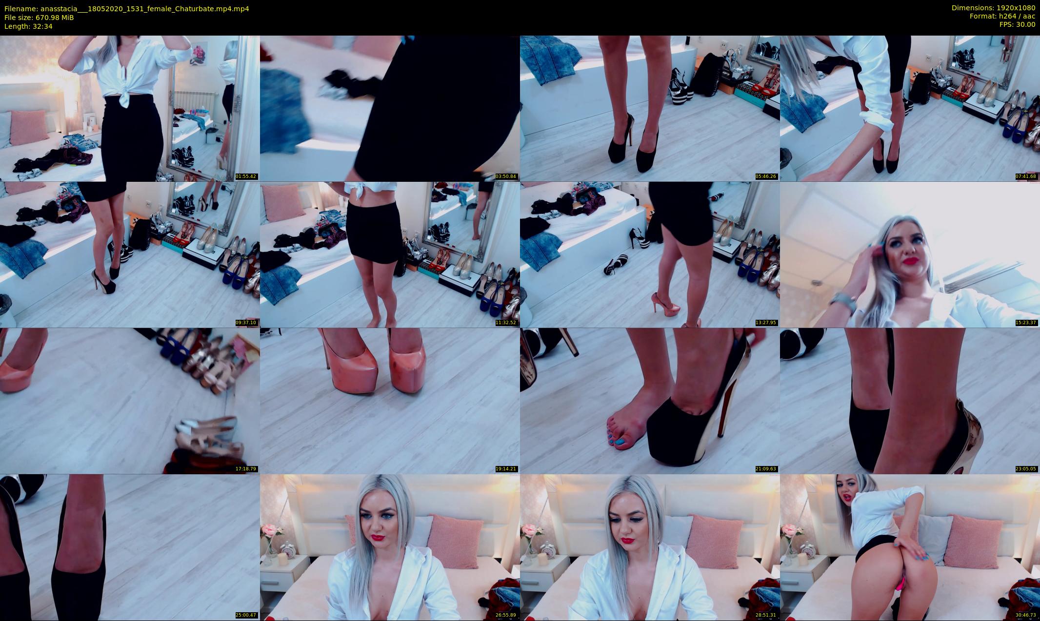 anasstacia__ — 33 minute Chaturbate female cam show recording, 1080p, May 18, 2020