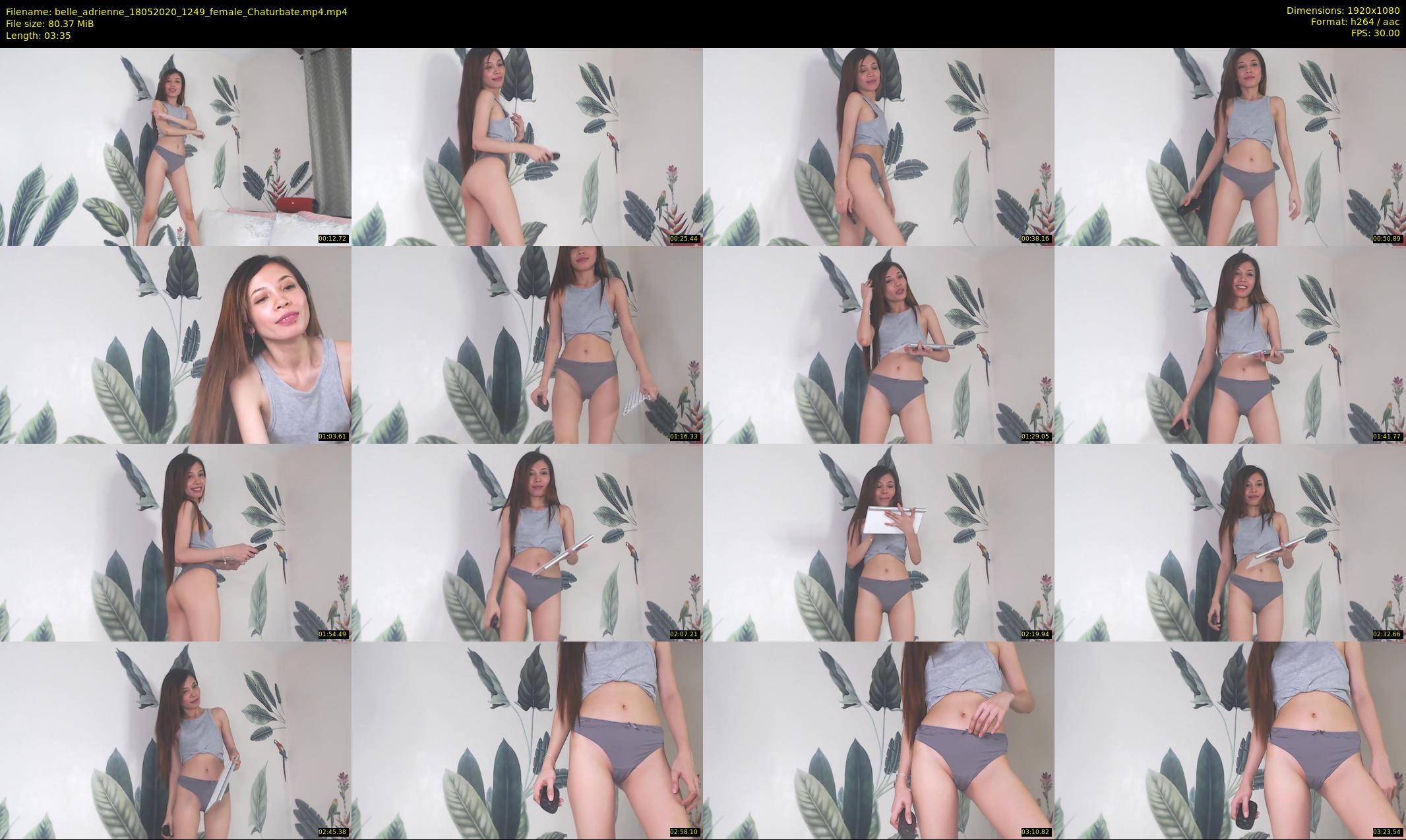 belle_adrienne — 4 minute Chaturbate couple cam show recording, 1080p, May 18, 2020