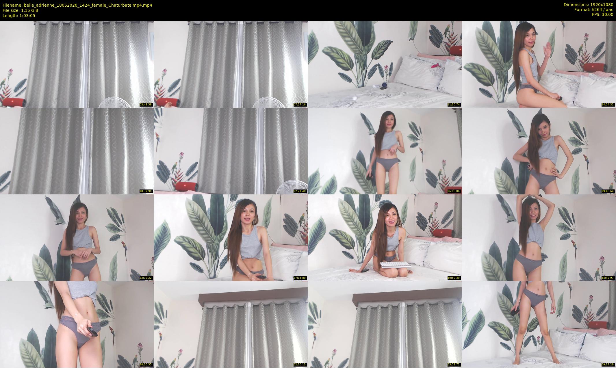 belle_adrienne — 64 minute Chaturbate couple cam show recording, 1080p, May 18, 2020