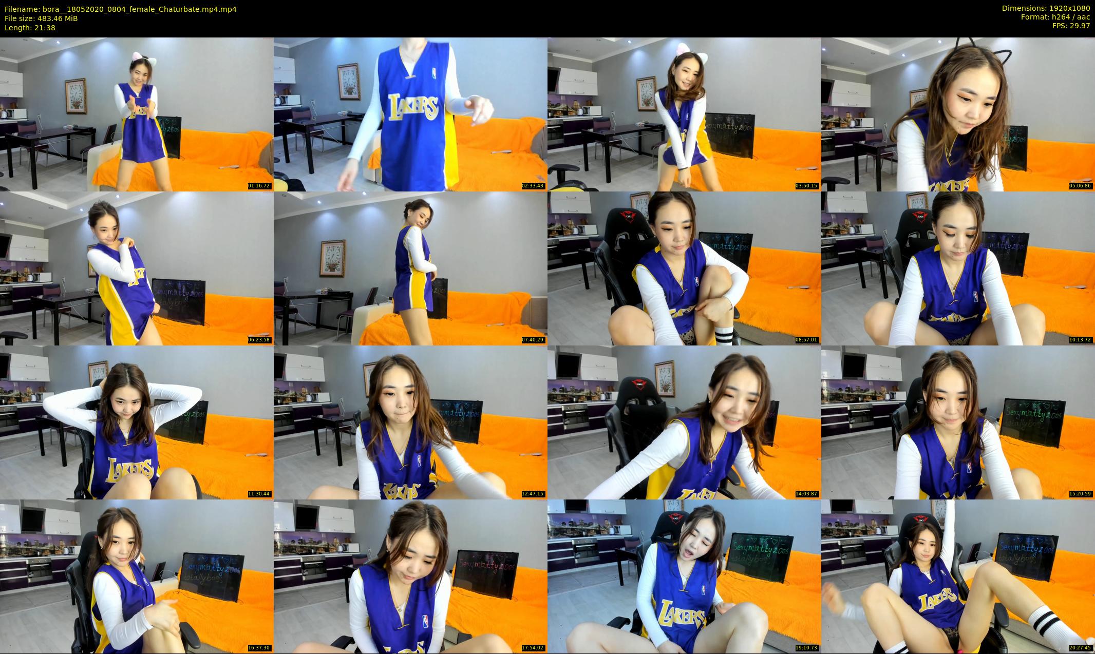 bora_ — 22 minute Chaturbate female cam show recording, 1080p, May 18, 2020