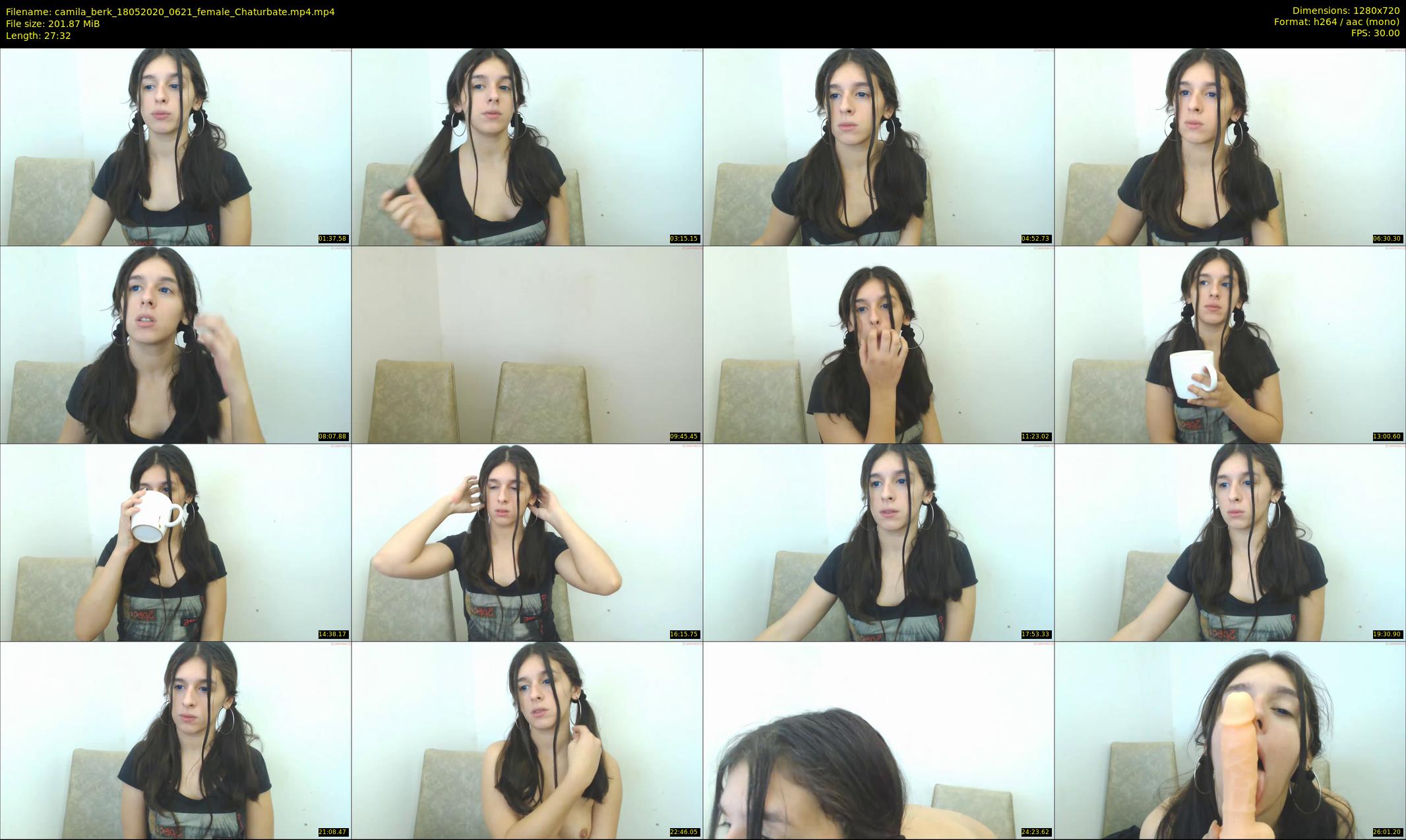 camila_berk — 28 minute Chaturbate female cam show recording, 720p, May 18, 2020