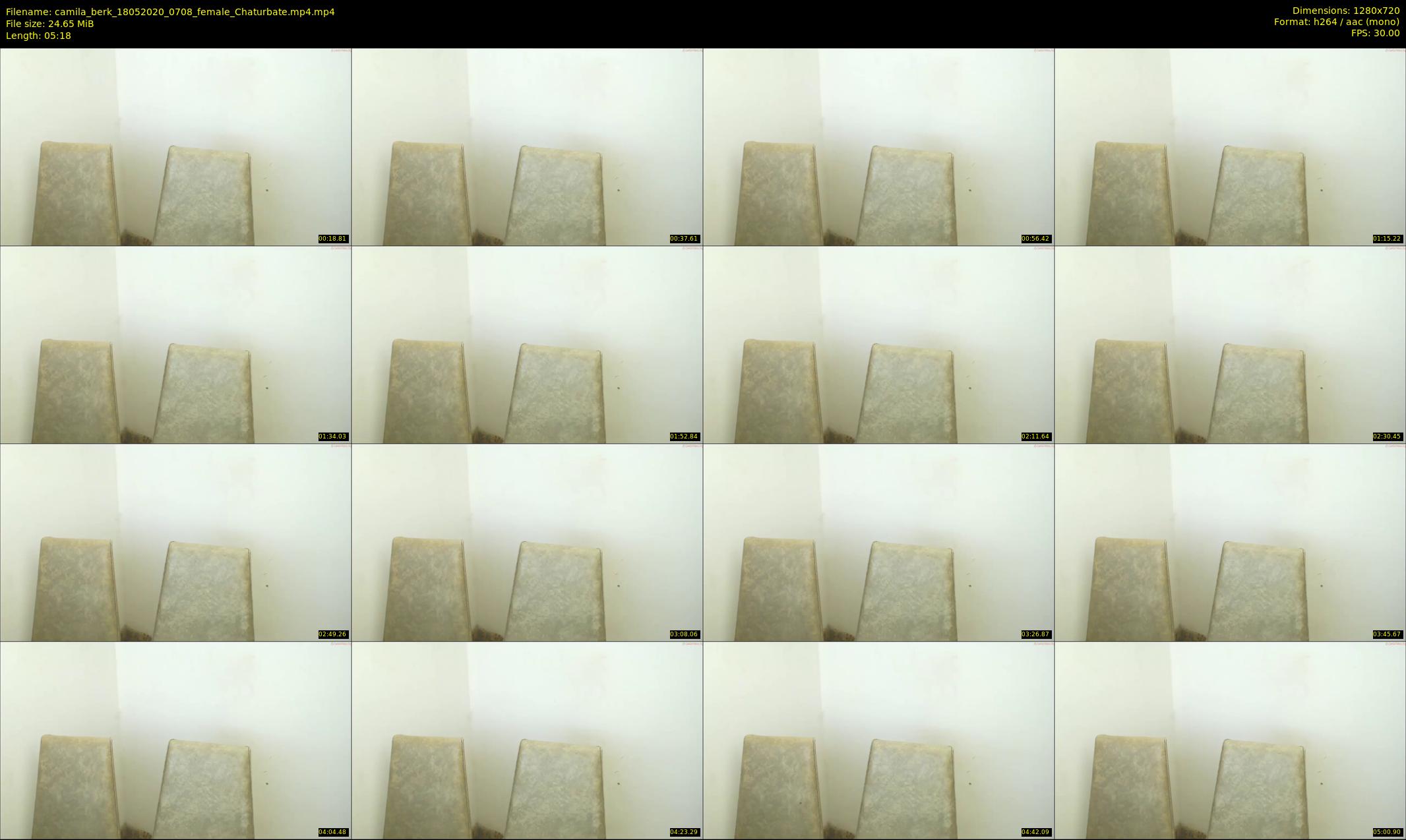 camila_berk — 6 minute Chaturbate female cam show recording, 720p, May 18, 2020