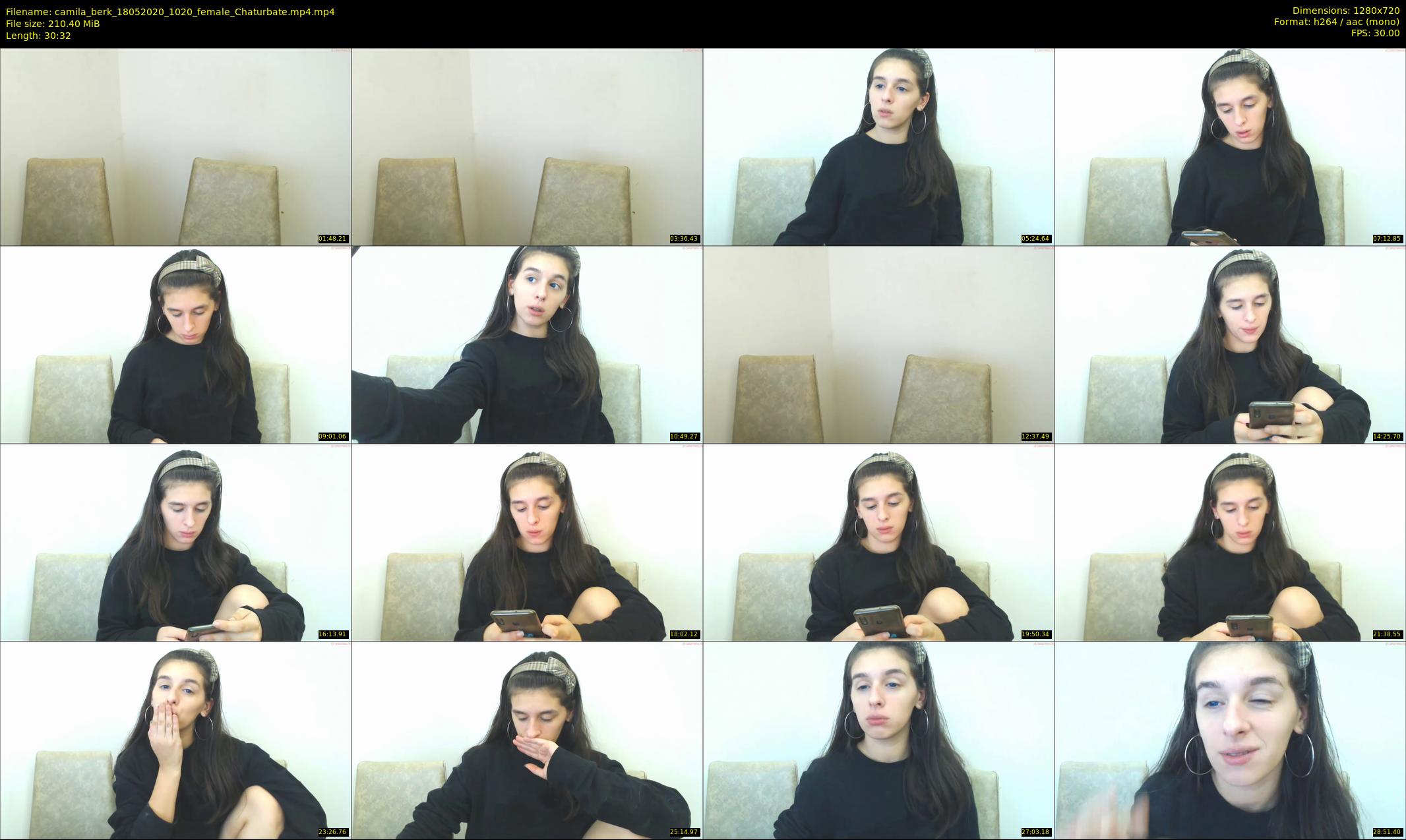 camila_berk — 31 minute Chaturbate female cam show recording, 720p, May 18, 2020