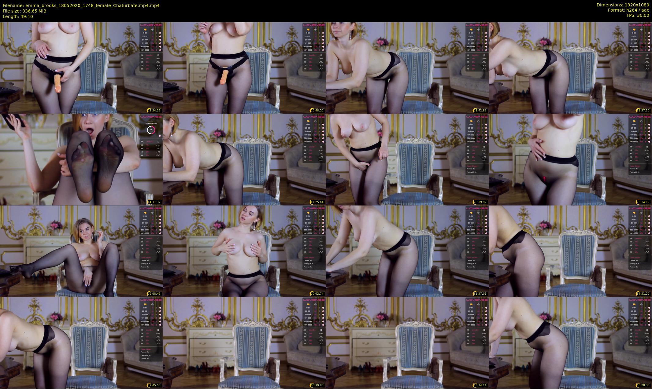 emma_brooks — 50 minute Chaturbate female cam show recording, 1080p, May 18, 2020