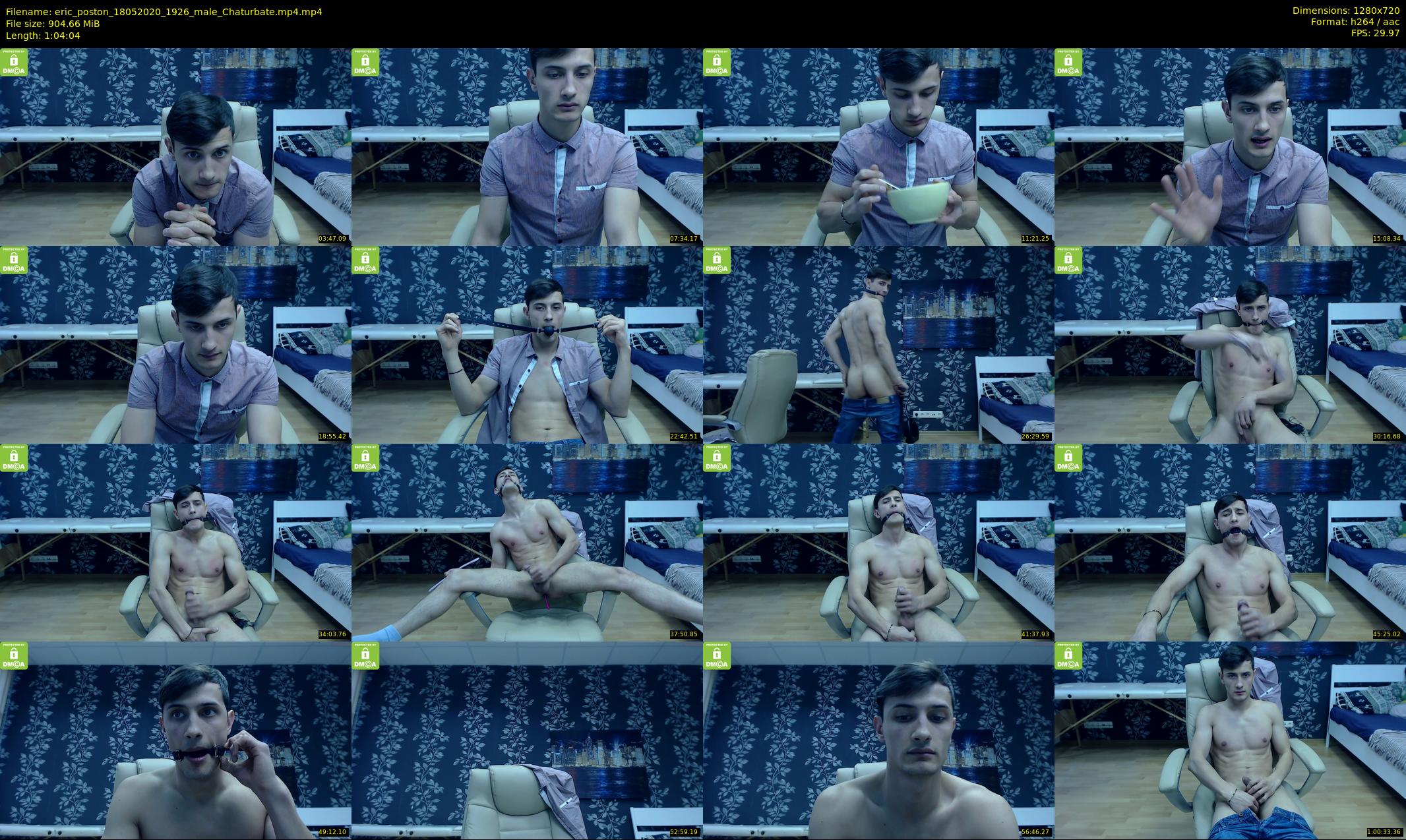 eric_poston — 65 minute Chaturbate male cam show recording, 720p, May 18, 2020