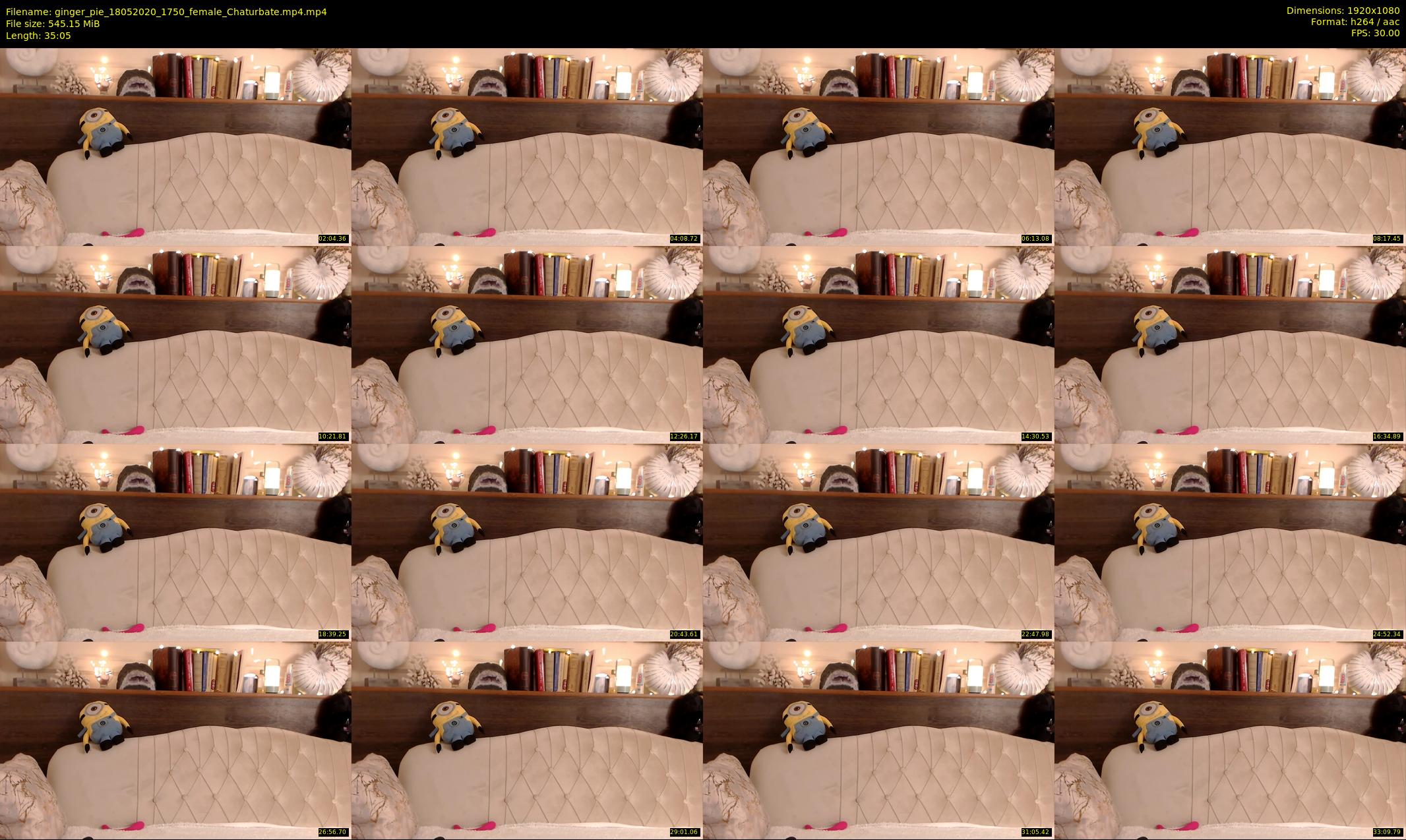 ginger_pie — 36 minute Chaturbate female cam show recording, 1080p, May 18, 2020