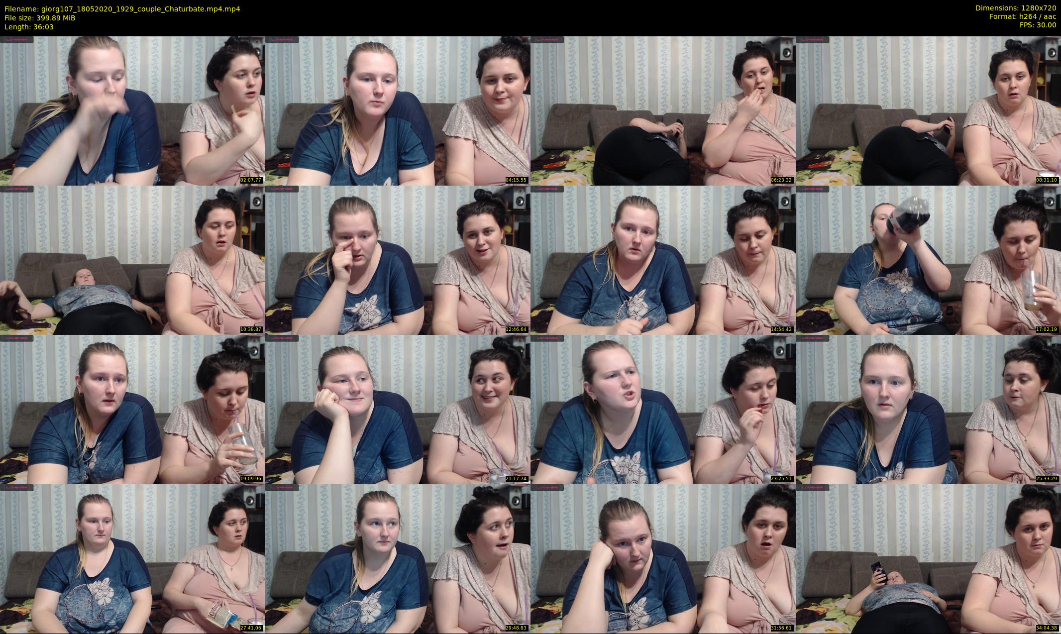 giorg107 — 37 minute Chaturbate couple cam show recording, 720p, May 18, 2020