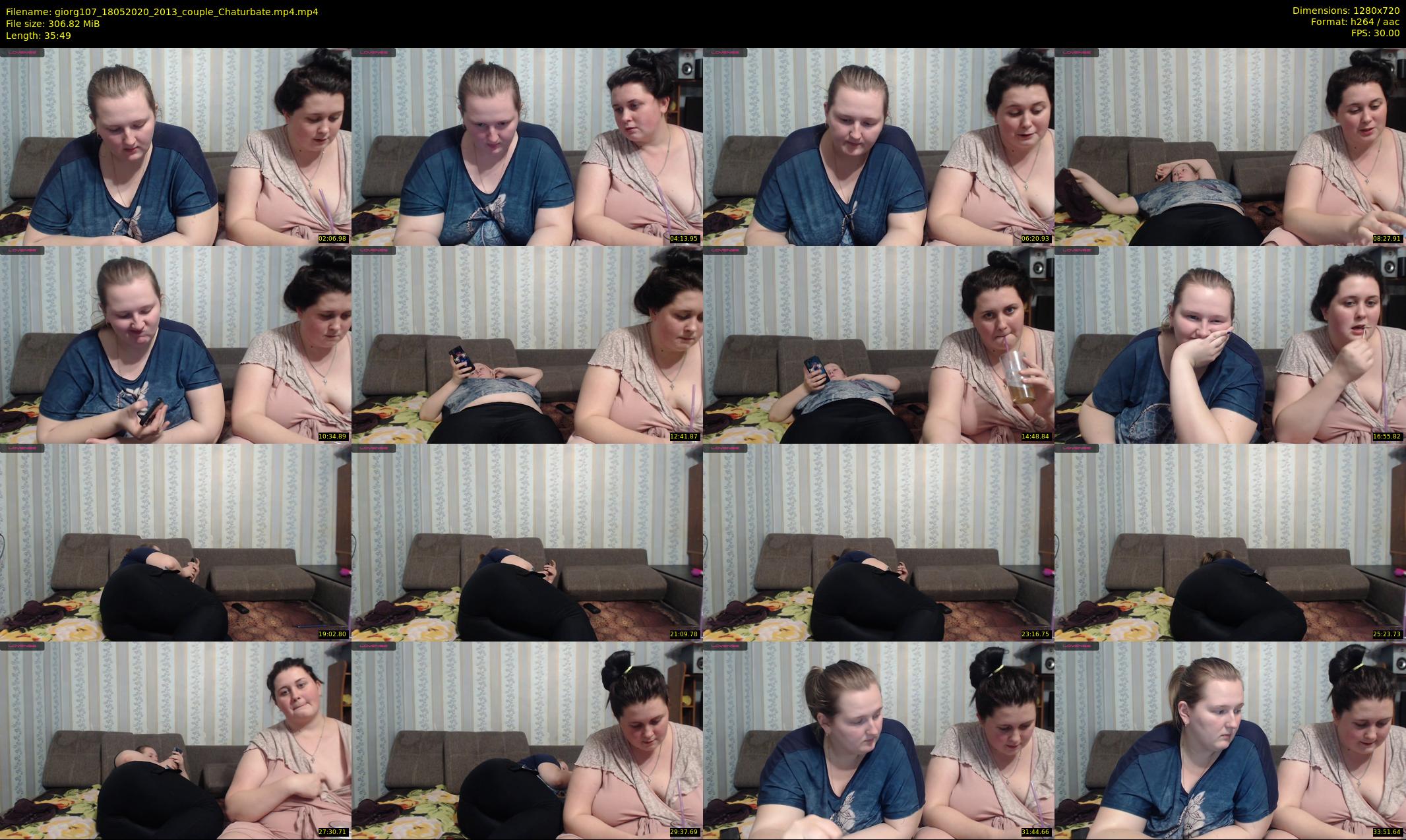 giorg107 — 36 minute Chaturbate couple cam show recording, 720p, May 18, 2020