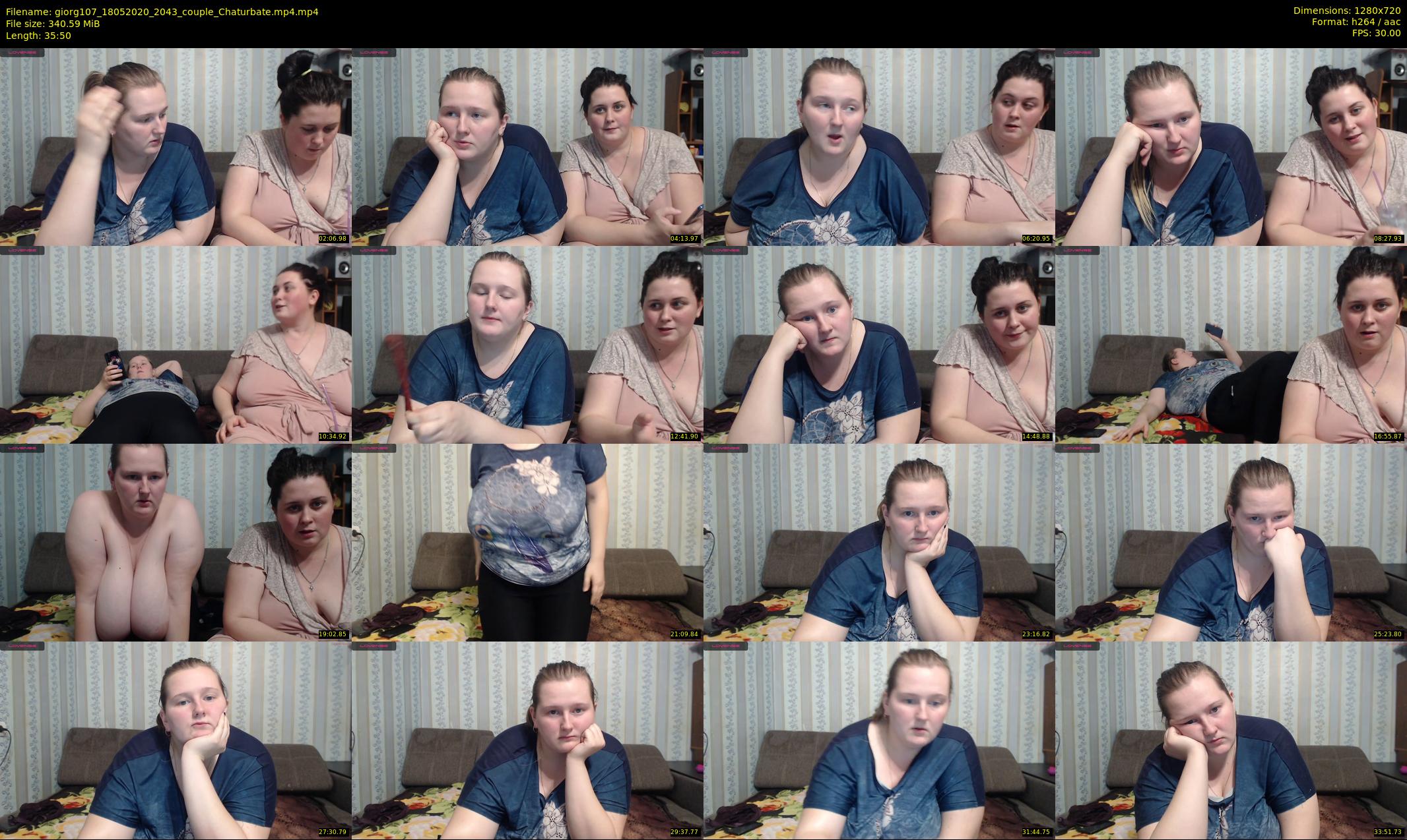 giorg107 — 36 minute Chaturbate couple cam show recording, 720p, May 18, 2020