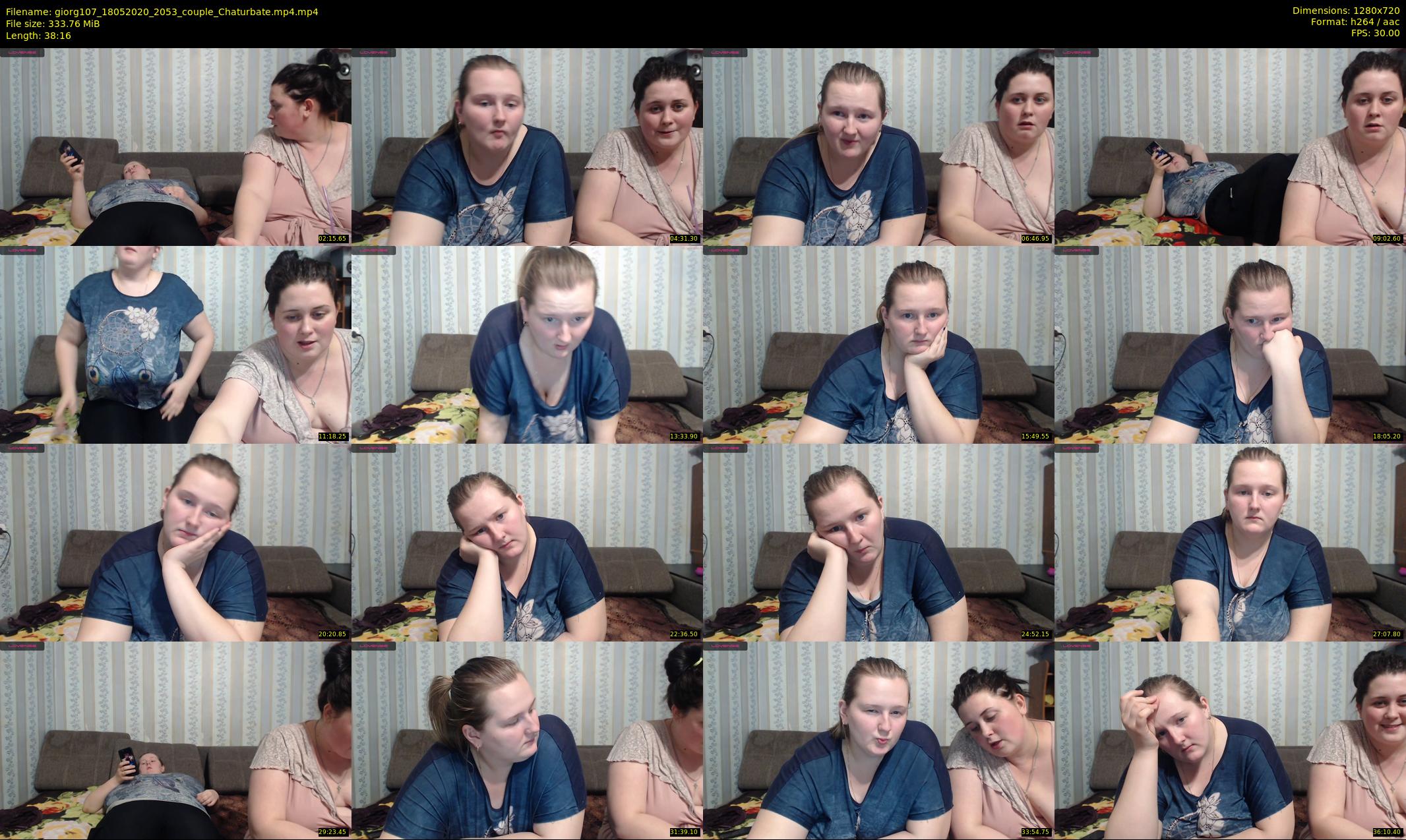 giorg107 — 39 minute Chaturbate couple cam show recording, 720p, May 18, 2020