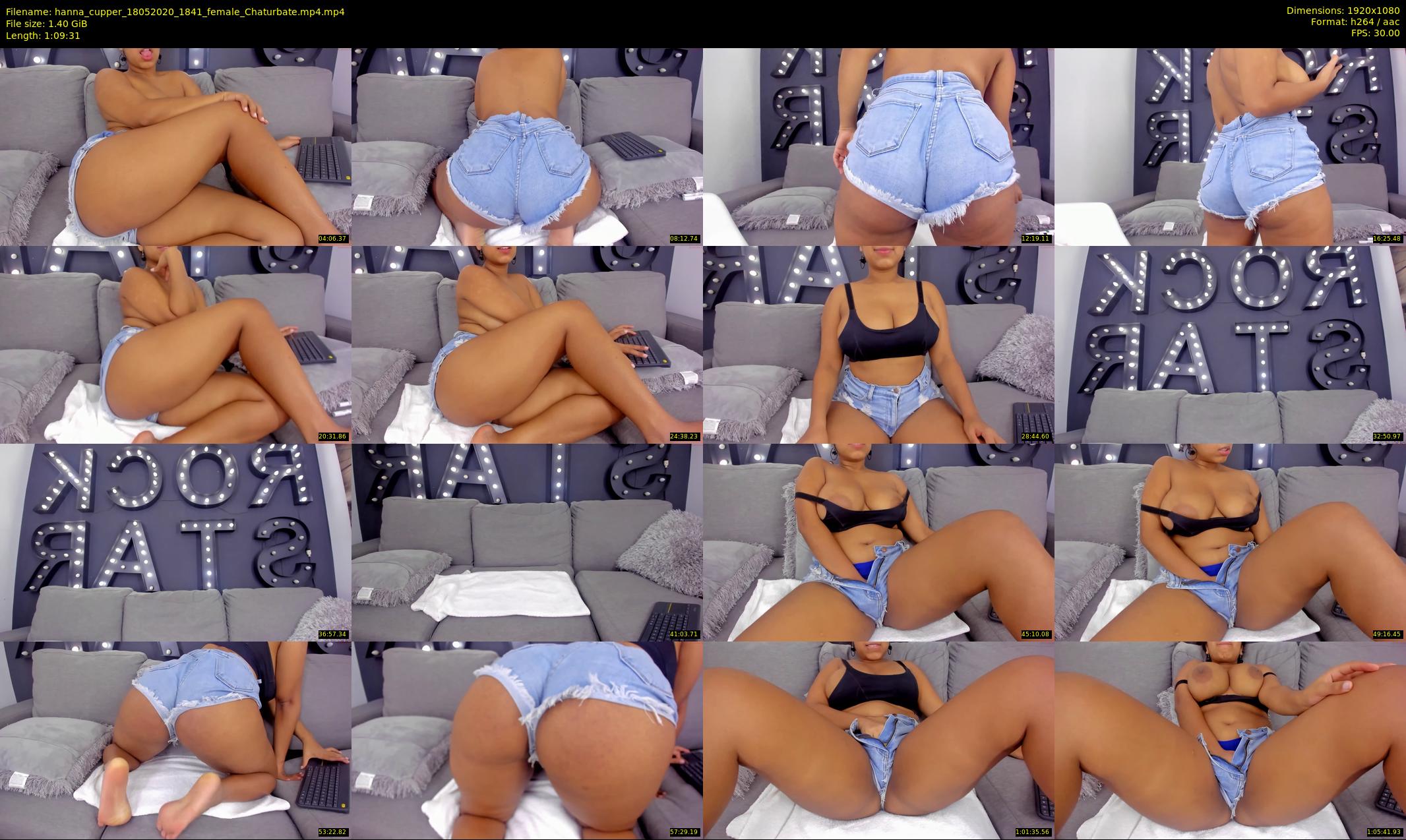 hanna_cupper — 70 minute Chaturbate female cam show recording, 1080p, May 18, 2020