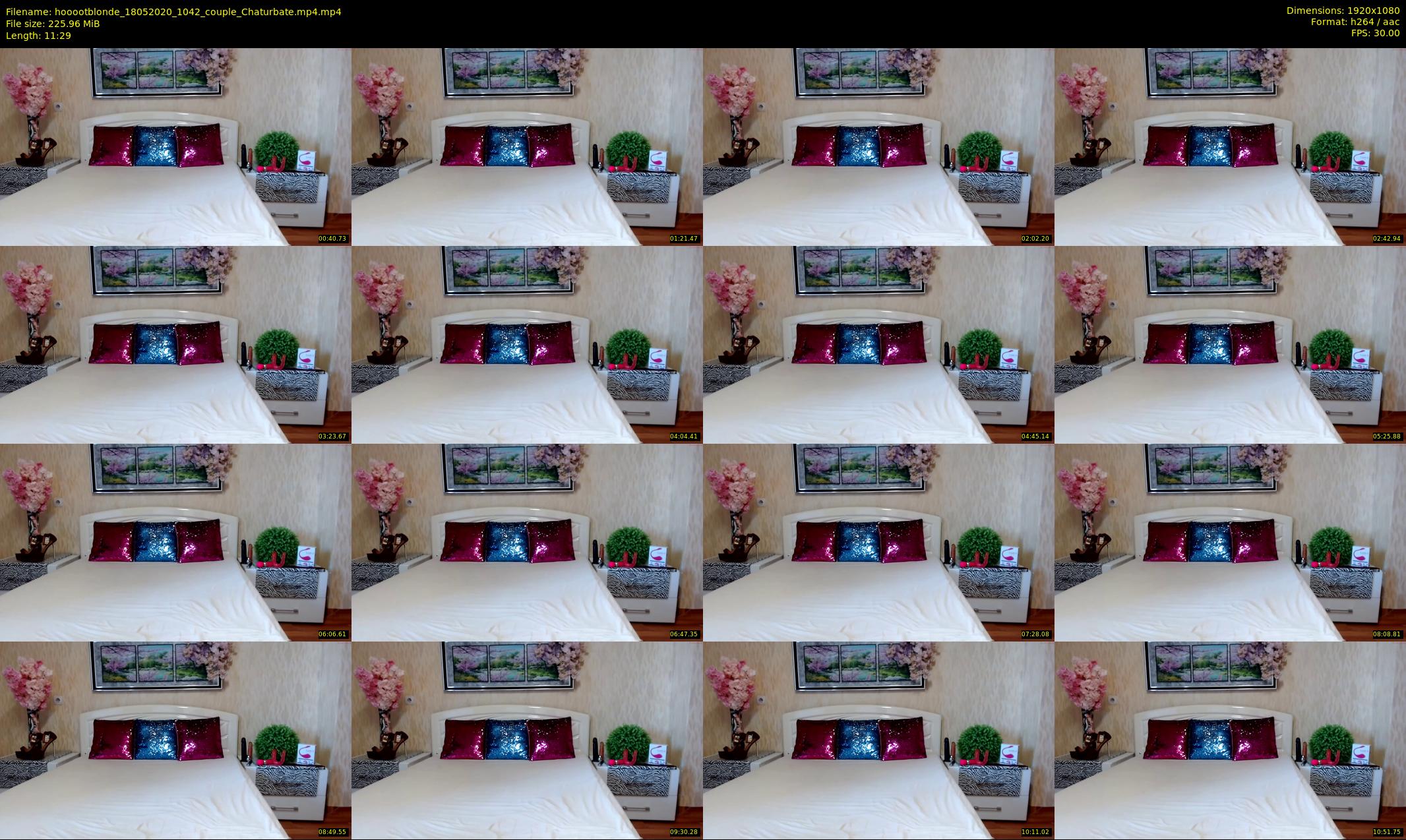 hooootblonde — 12 minute Chaturbate female cam show recording, 1080p, May 18, 2020