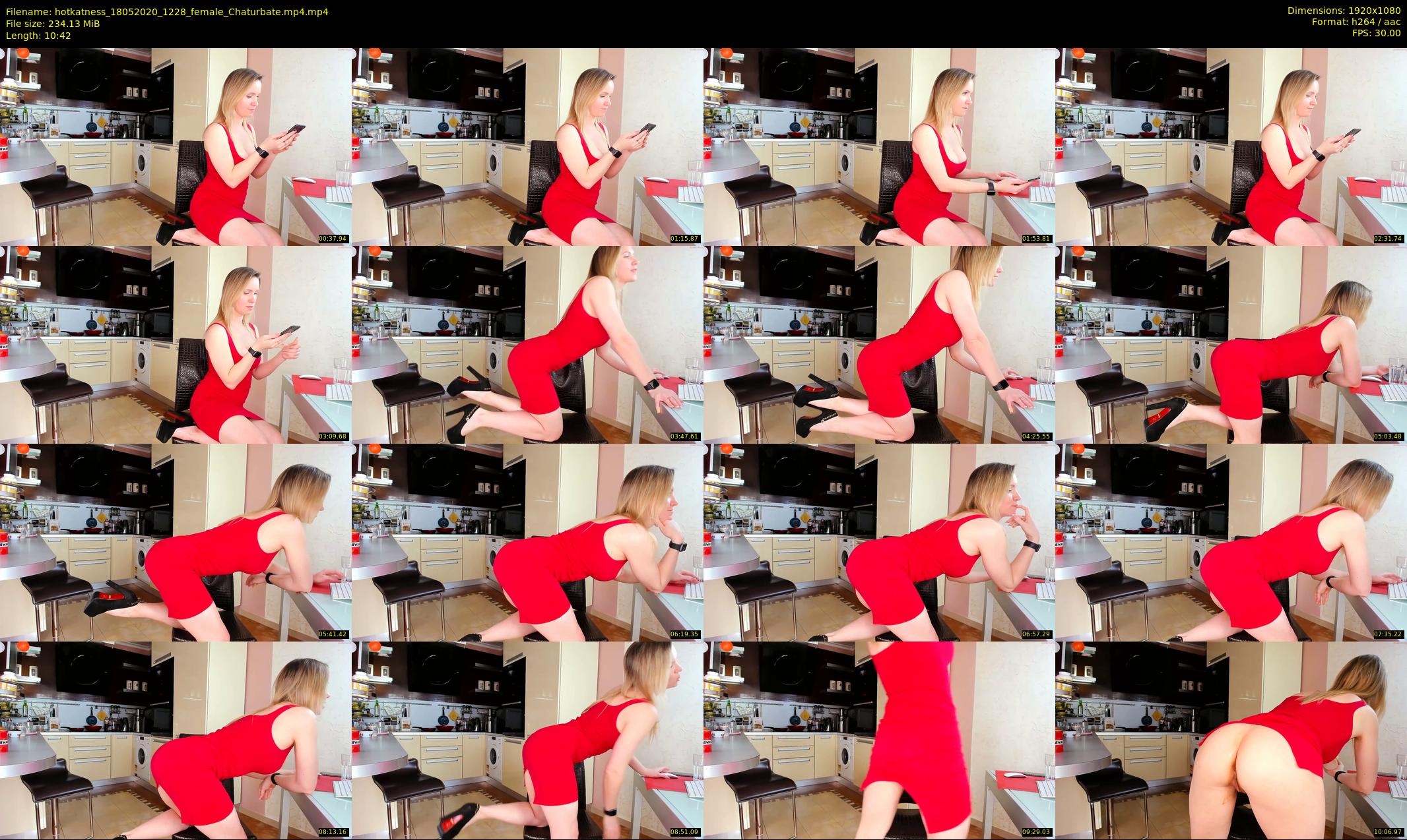 hotkatness — 11 minute Chaturbate female cam show recording, 1080p, May 18, 2020
