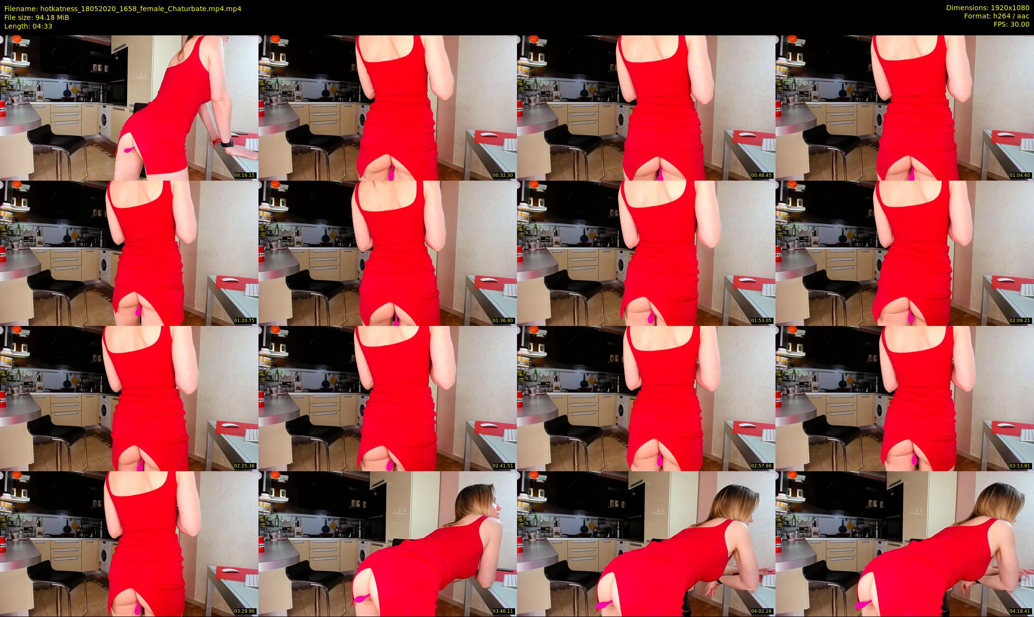 hotkatness — 5 minute Chaturbate female cam show recording, 1080p, May 18, 2020