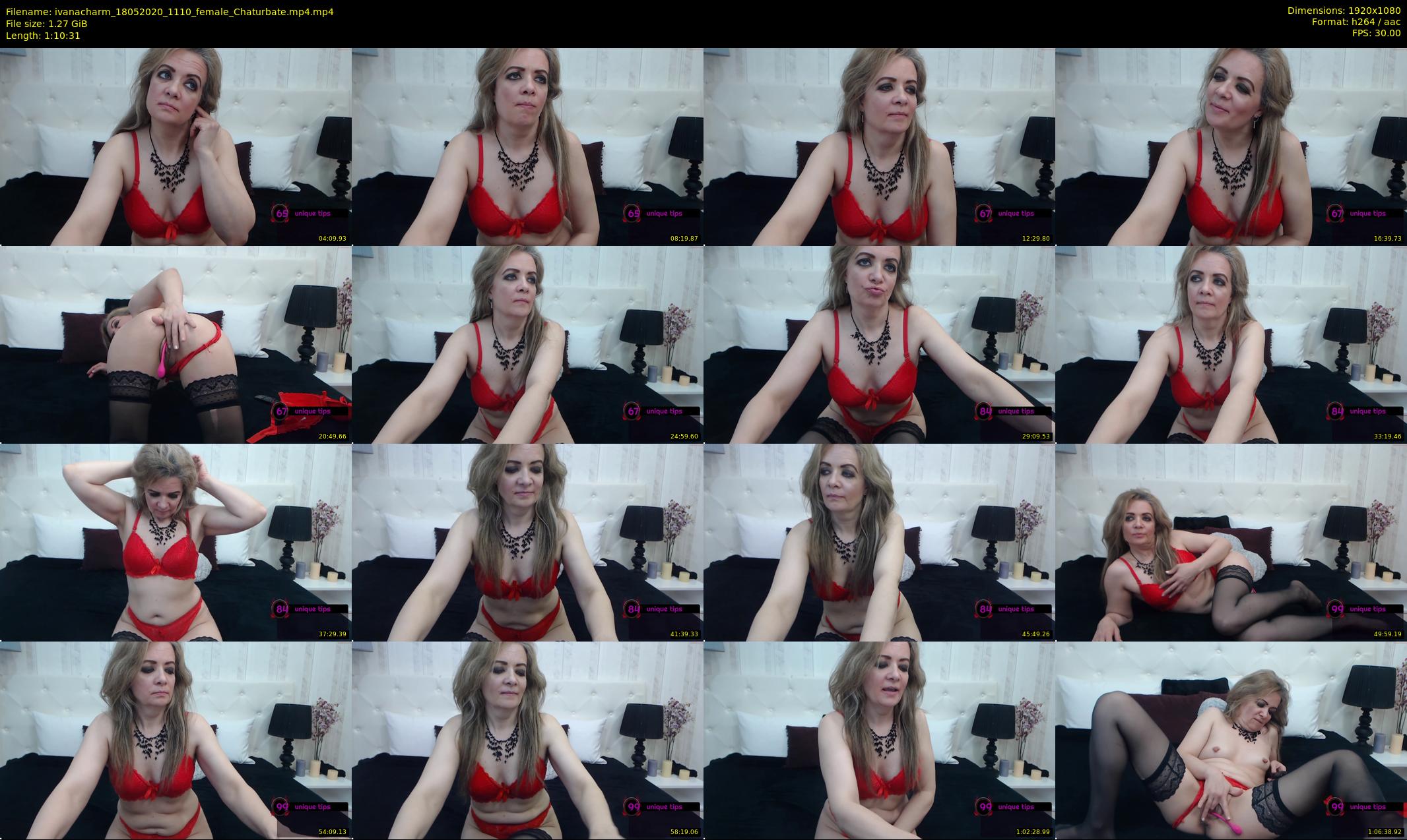 ivanacharm — 71 minute Chaturbate female cam show recording, 1080p, May 18, 2020