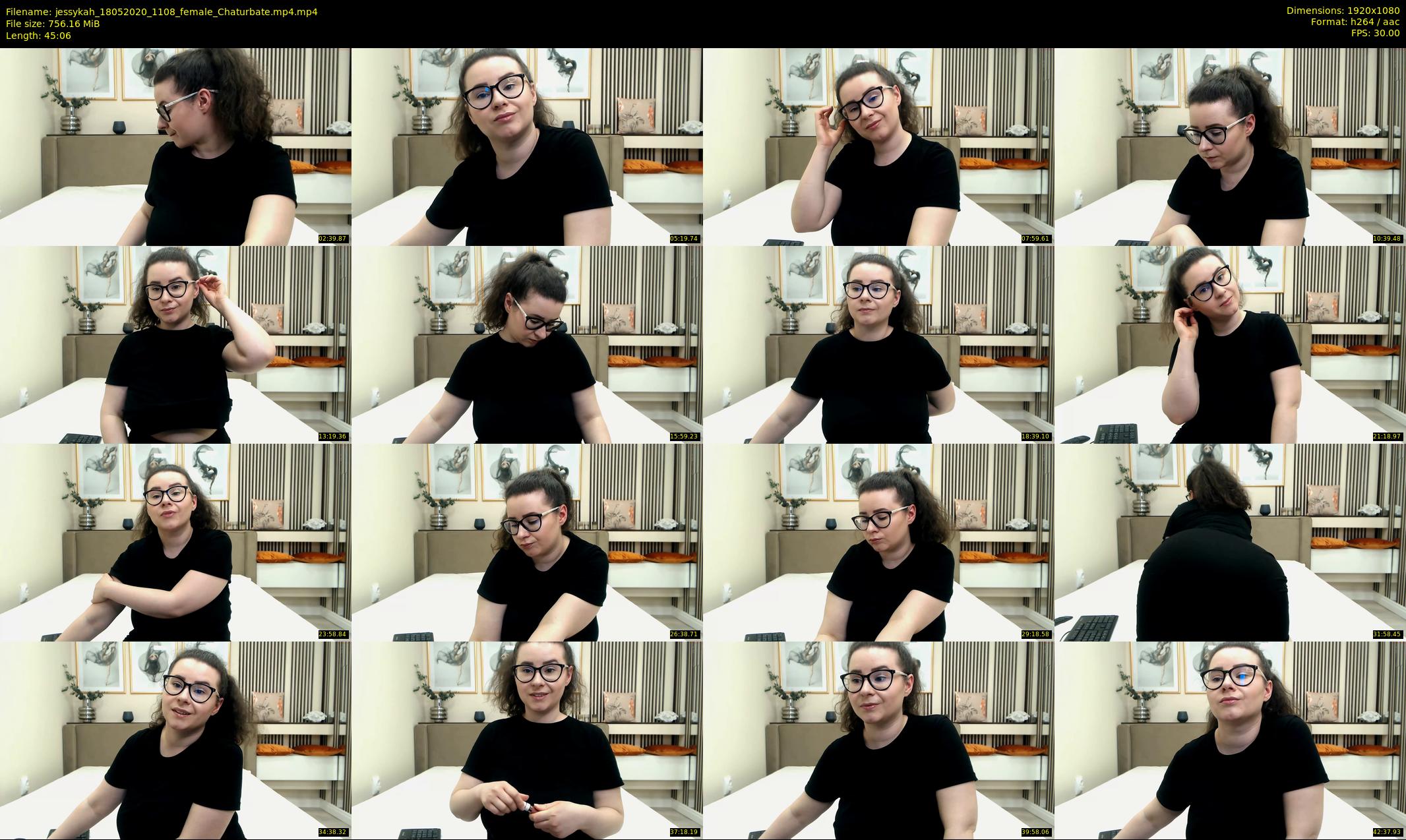jessykah — 46 minute Chaturbate female cam show recording, 1080p, May 18, 2020