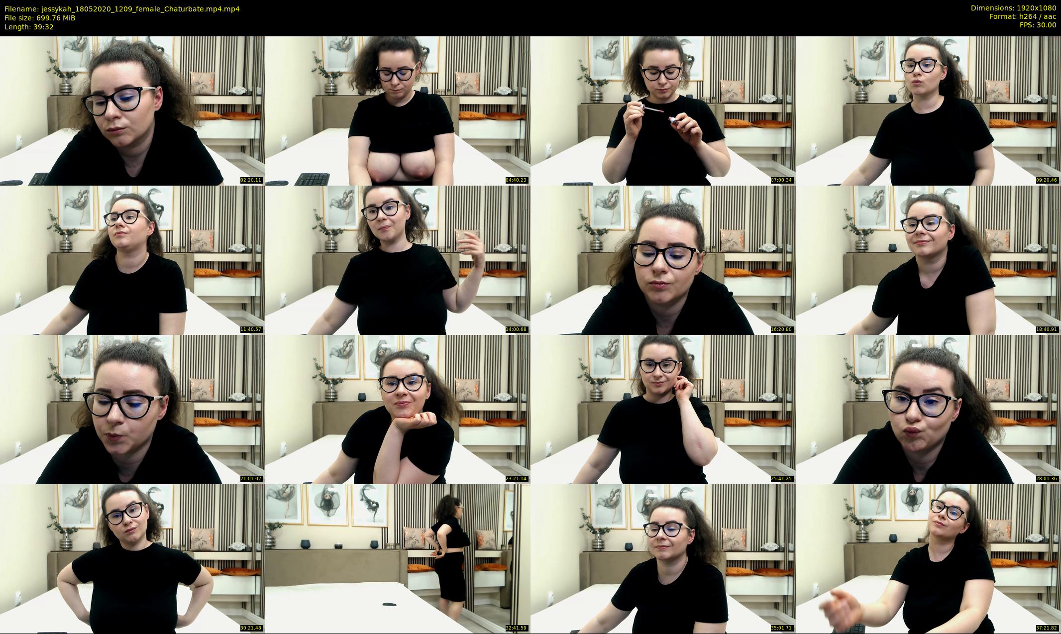 jessykah — 40 minute Chaturbate female cam show recording, 1080p, May 18, 2020