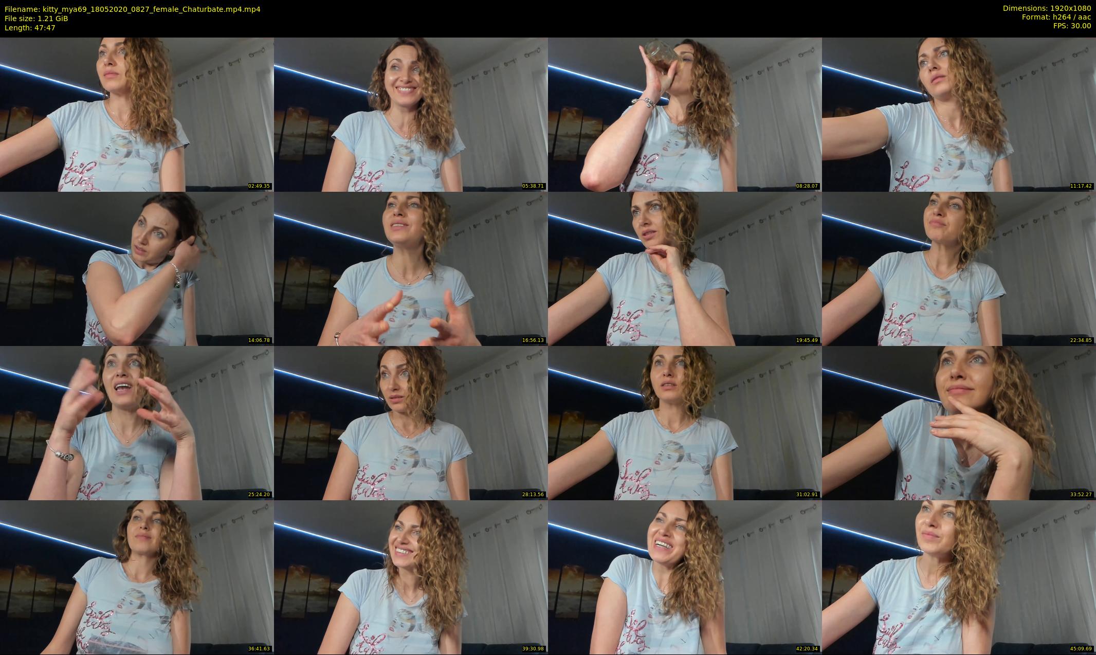 kitty_mya69 — 48 minute Chaturbate female cam show recording, 1080p, May 18, 2020