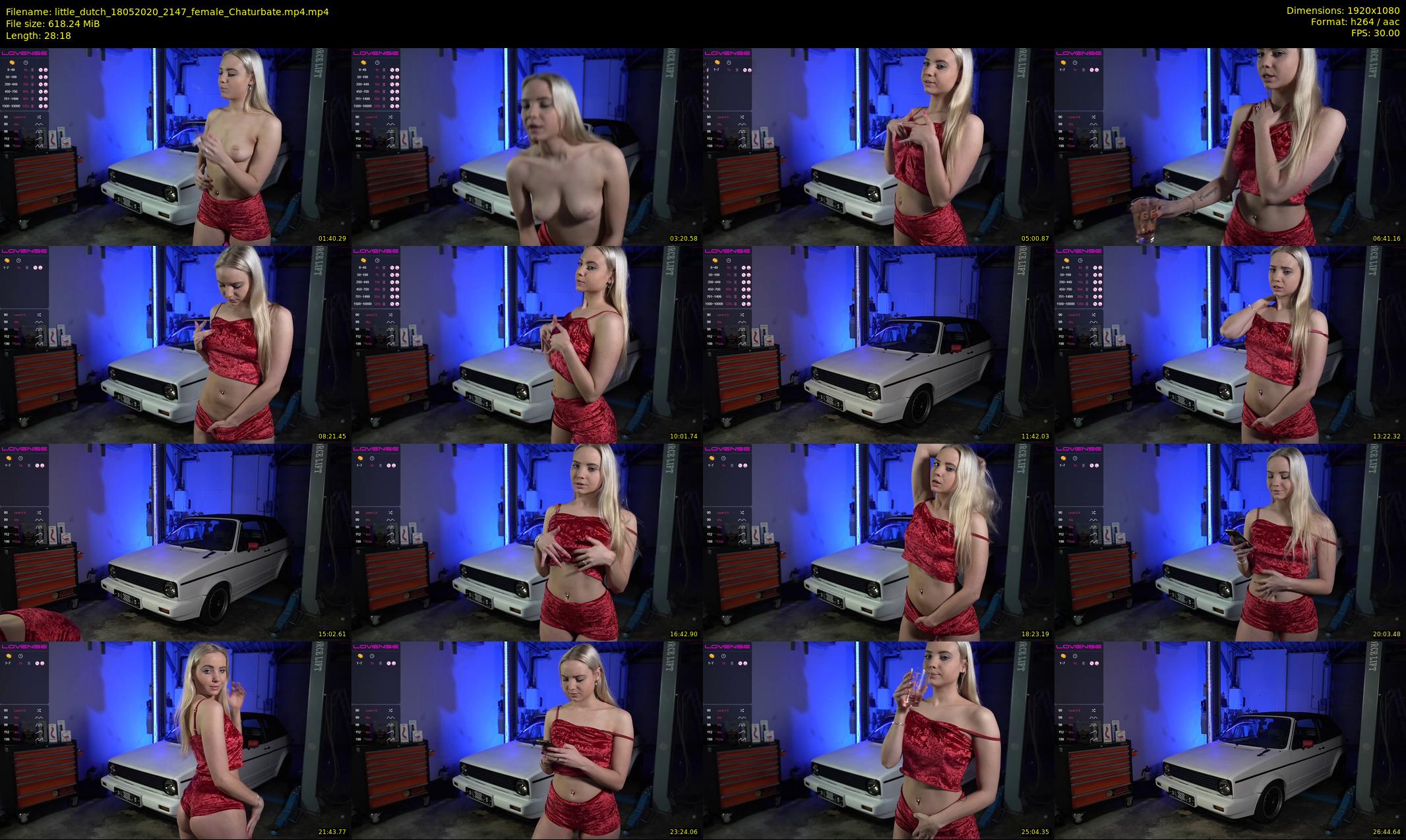 little_dutch — 29 minute Chaturbate female cam show recording, 1080p, May 18, 2020