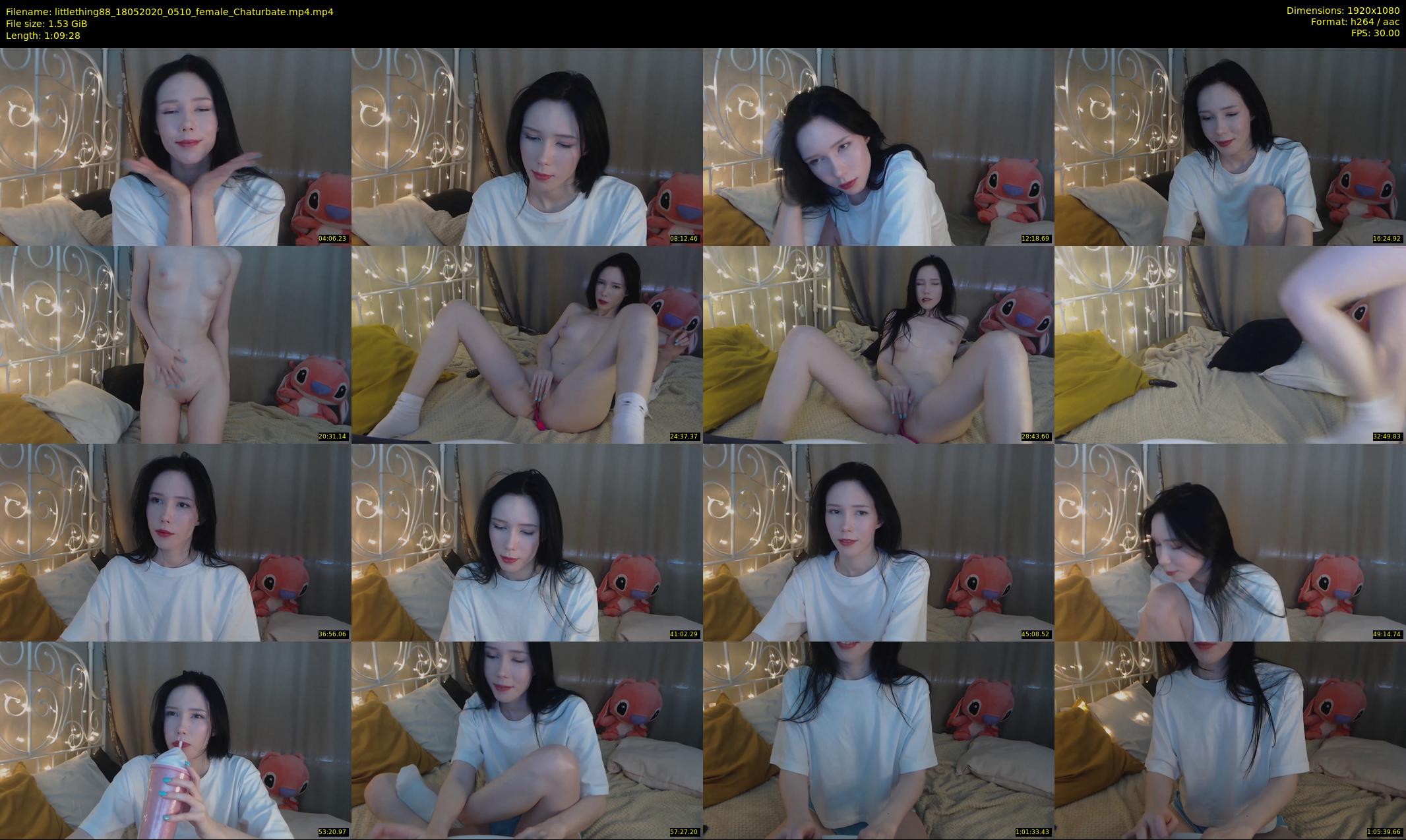 littlething88 — 70 minute Chaturbate female cam show recording, 1080p, May 18, 2020