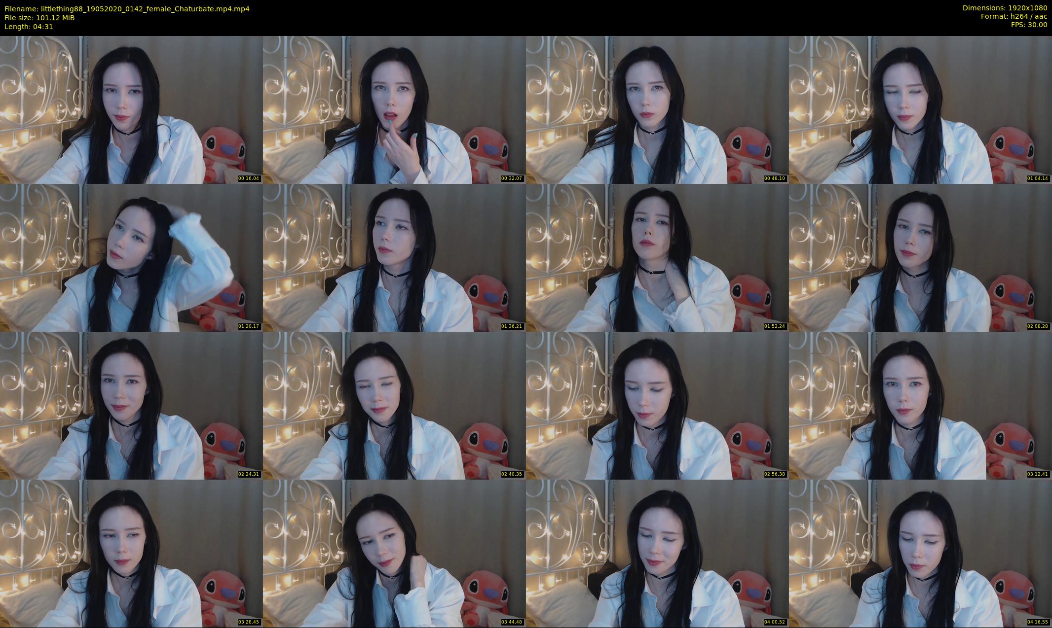 littlething88 — 5 minute Chaturbate female cam show recording, 1080p, May 19, 2020