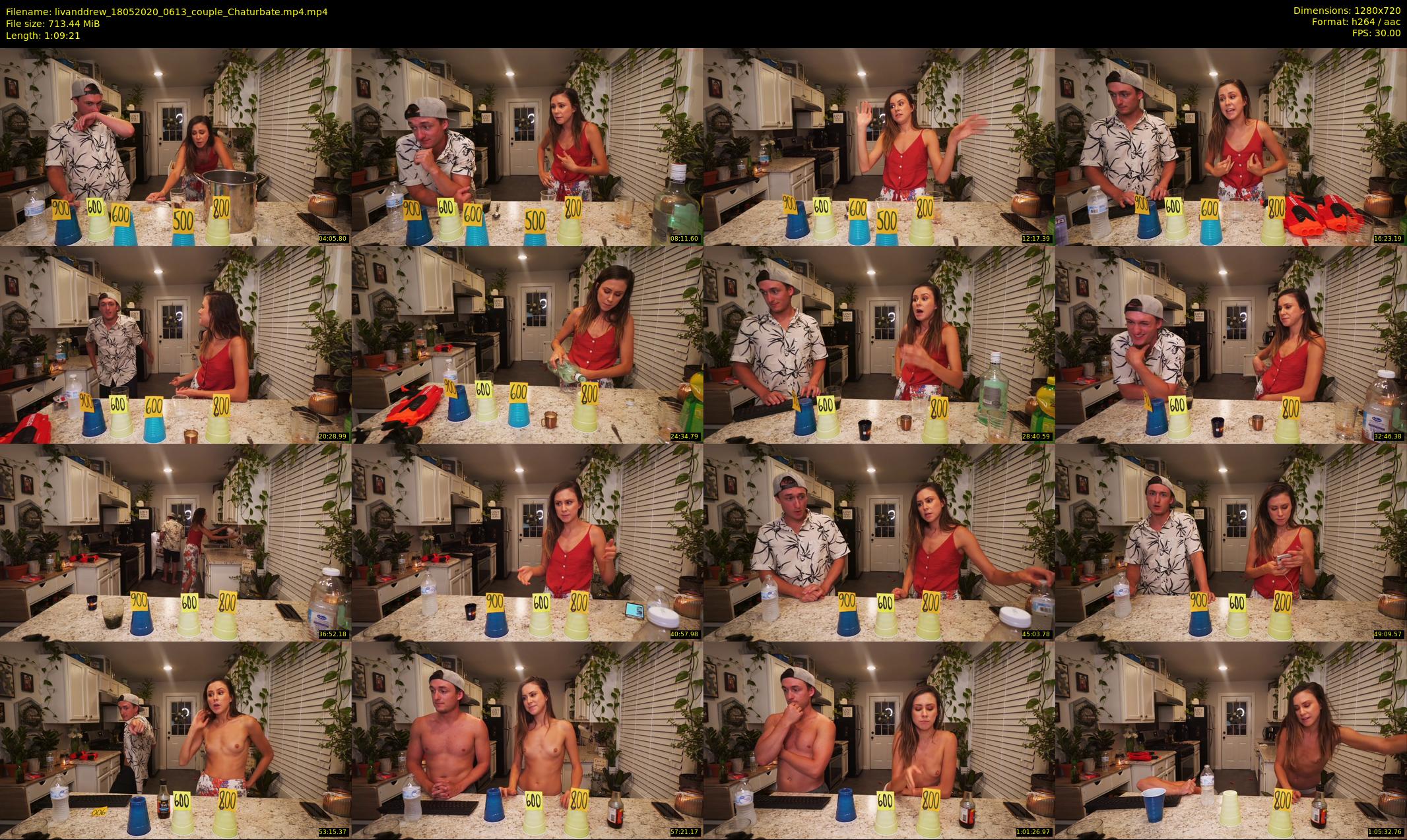 livanddrew — 70 minute Chaturbate couple cam show recording, 720p, May 18, 2020