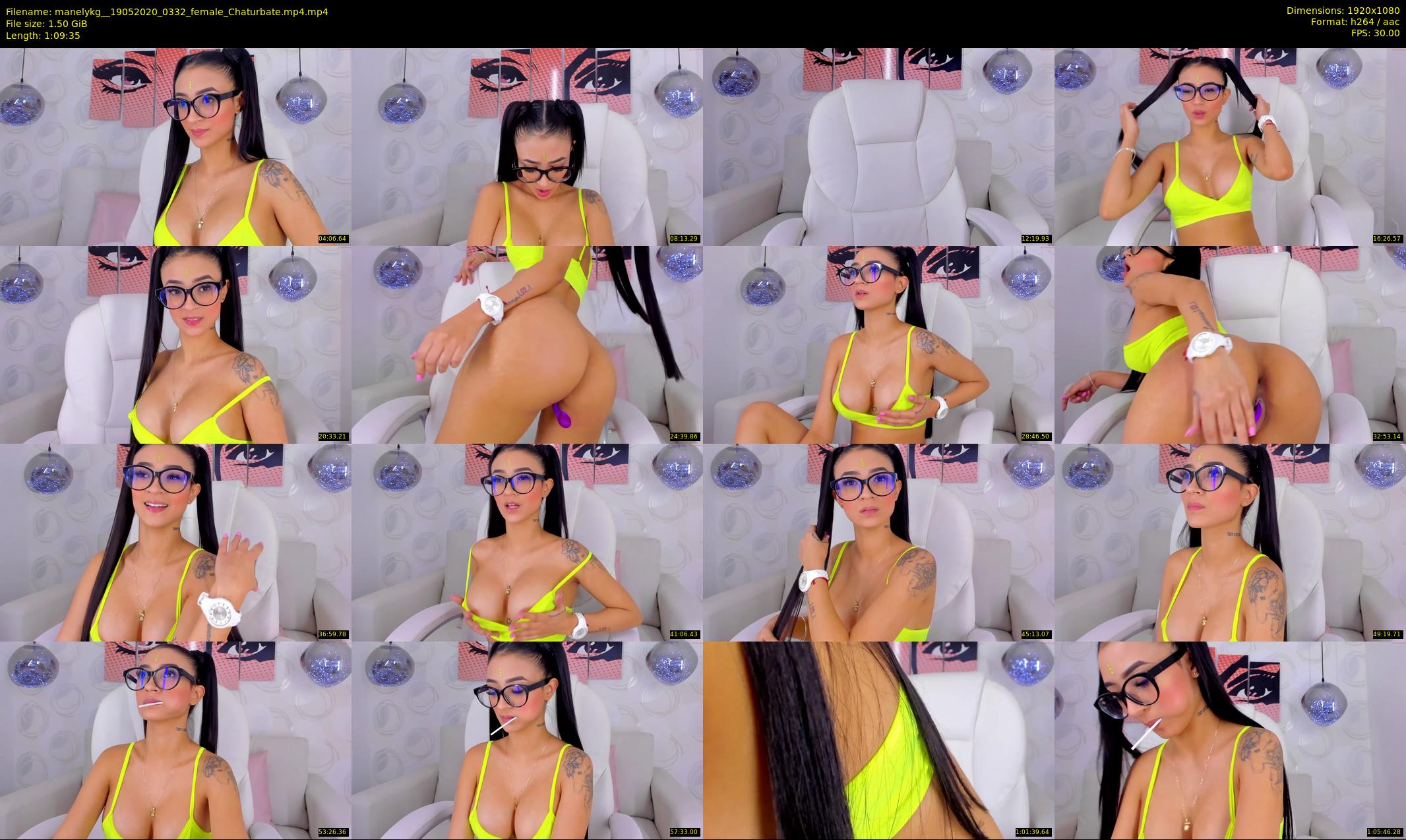 manelykg_ — 70 minute Chaturbate female cam show recording, 1080p, May 19, 2020
