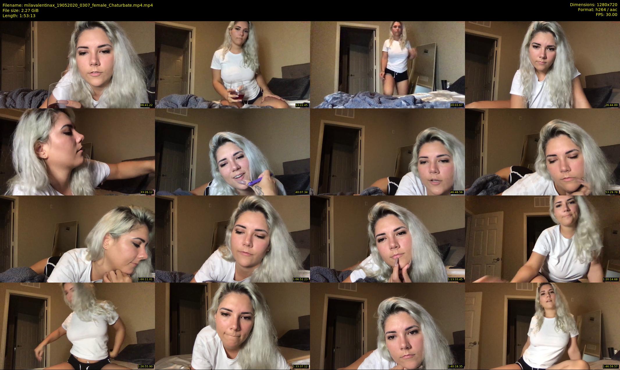 milavalentinax — 114 minute Chaturbate female cam show recording, 720p, May 19, 2020