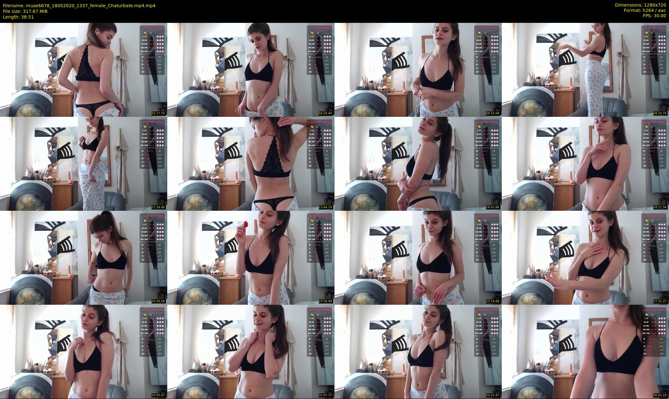 muse6678 — 39 minute Chaturbate female cam show recording, 720p, May 18, 2020
