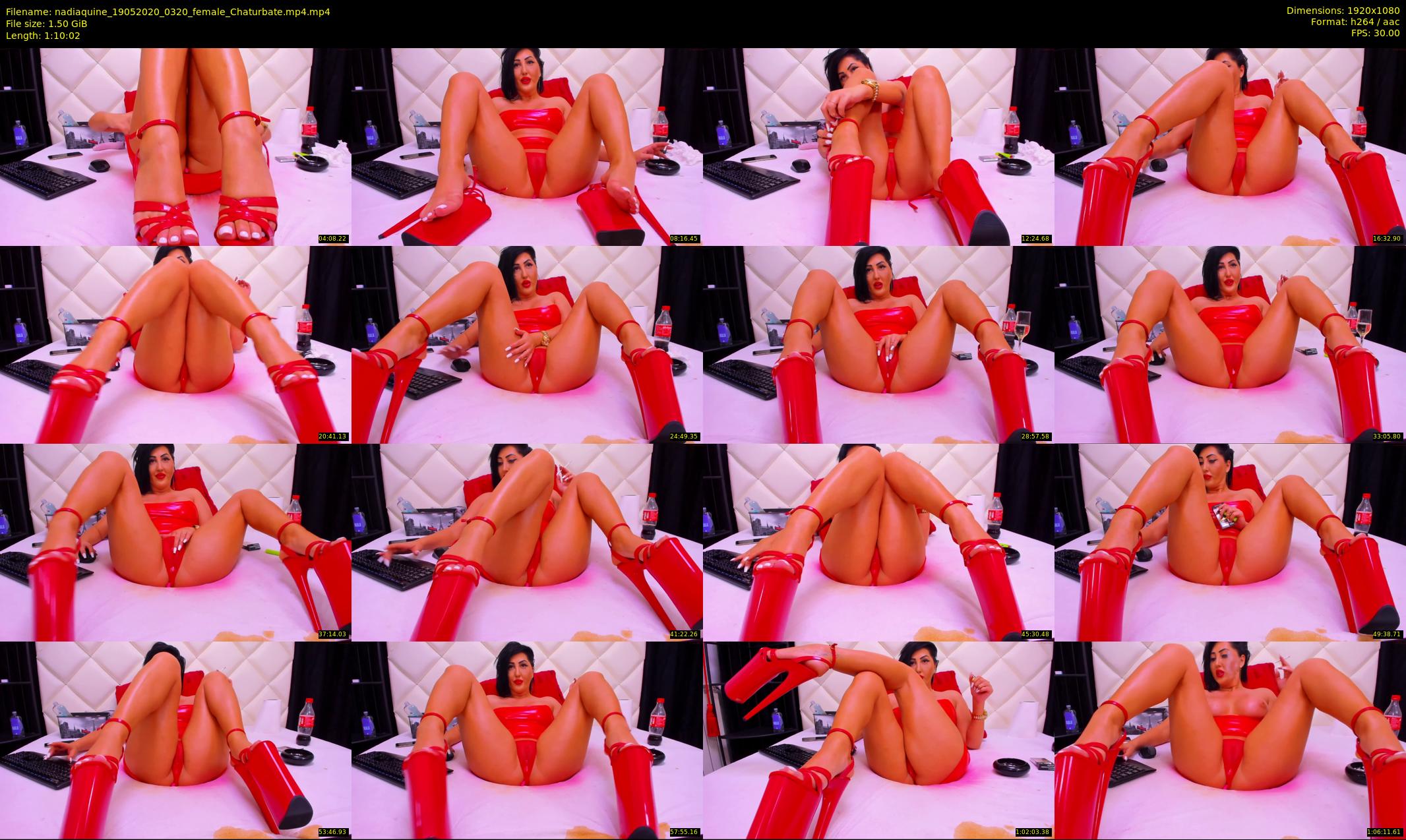 nadiaquine — 71 minute Chaturbate female cam show recording, 1080p, May 19, 2020