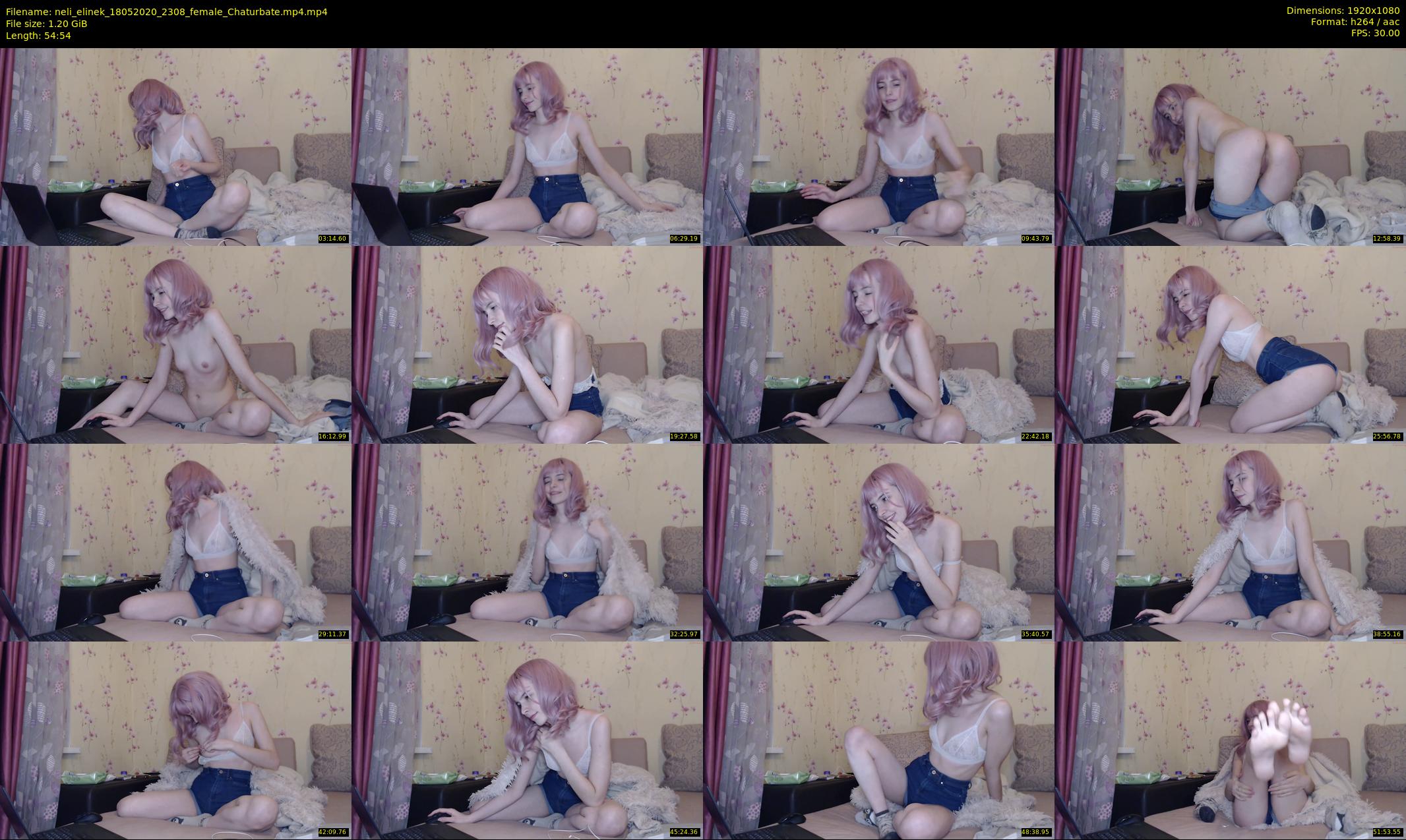 neli_elinek — 55 minute Chaturbate female cam show recording, 1080p, May 18, 2020