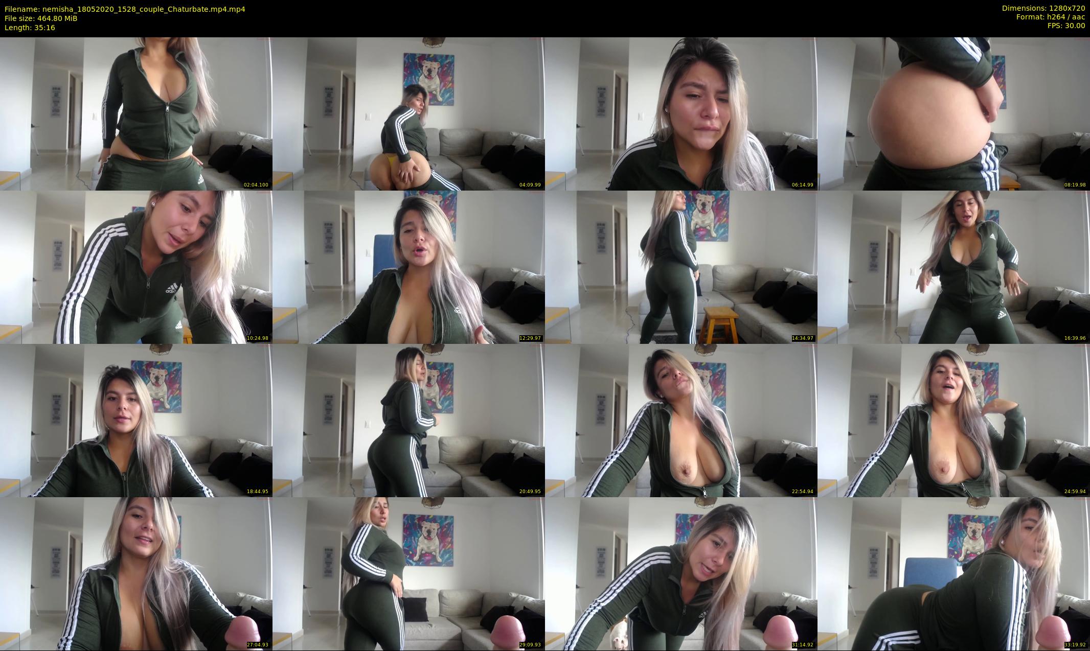 nemisha — 36 minute Chaturbate female cam show recording, 720p, May 18, 2020