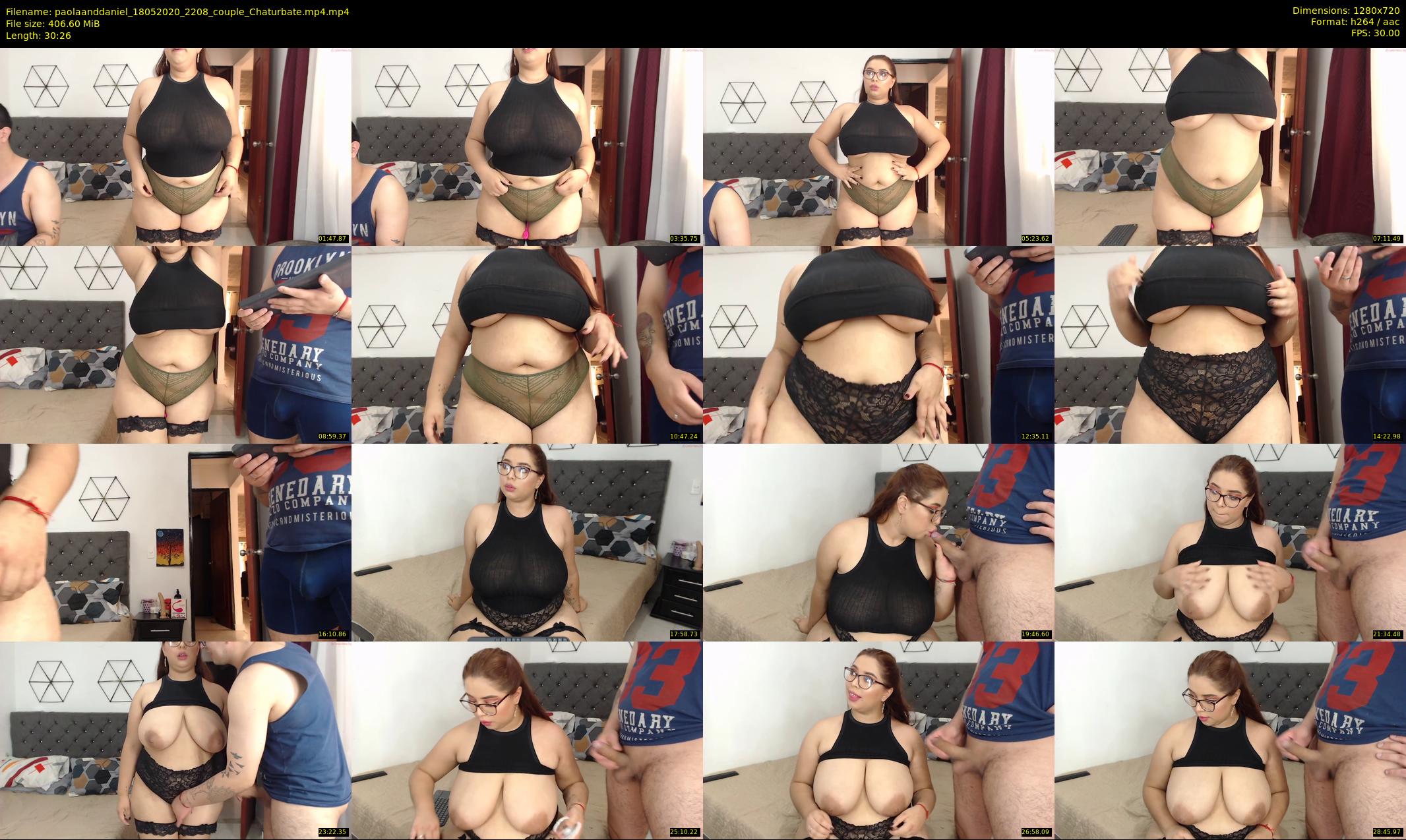 paolaanddaniel — 31 minute Chaturbate couple cam show recording, 720p, May 18, 2020