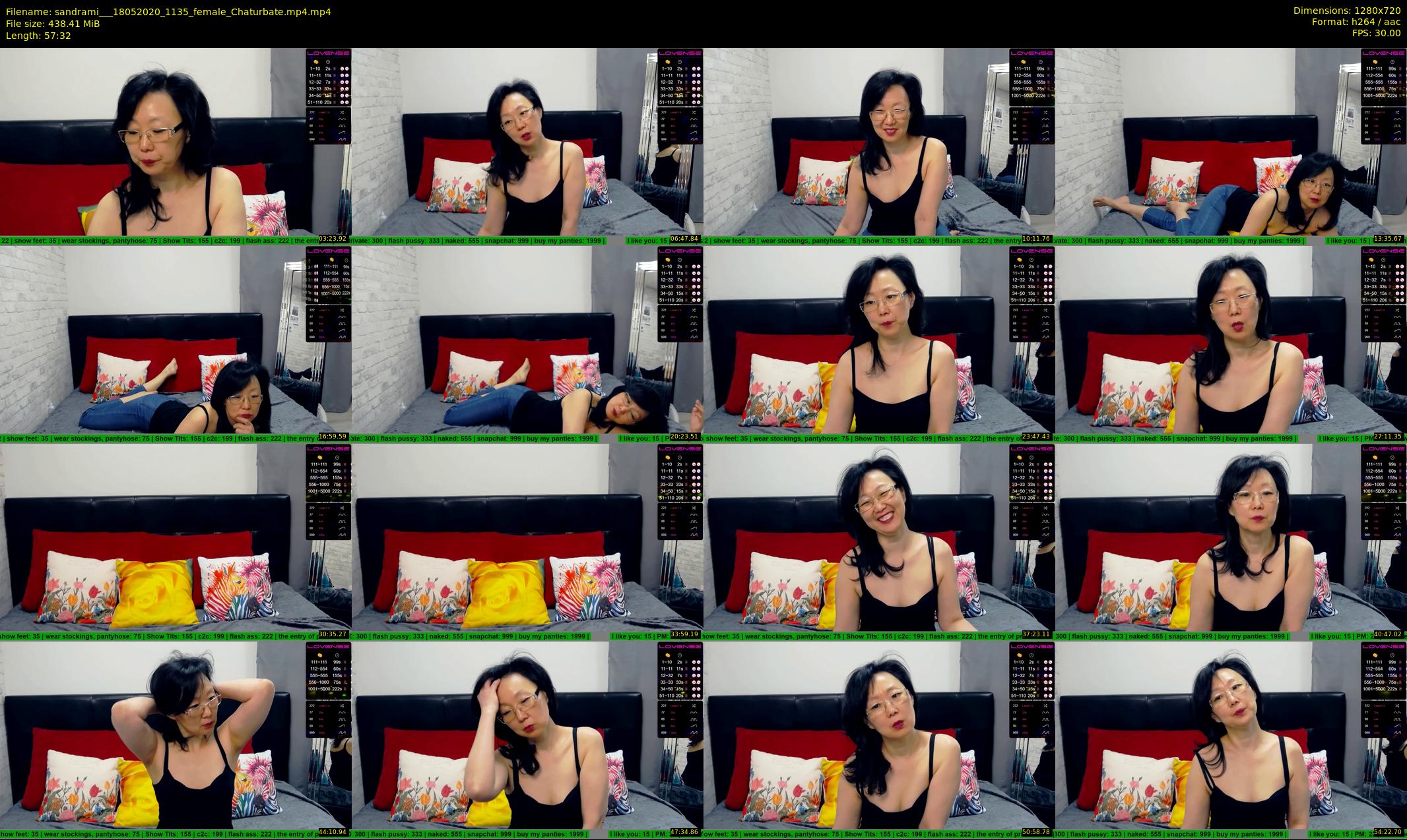 sandrami__ — 58 minute Chaturbate female cam show recording, 720p, May 18, 2020